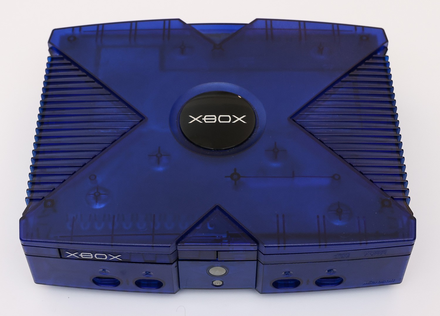 Microsoft Xbox Console System Halo 2 Ice Blue Limited Edition Black Jewel Asia