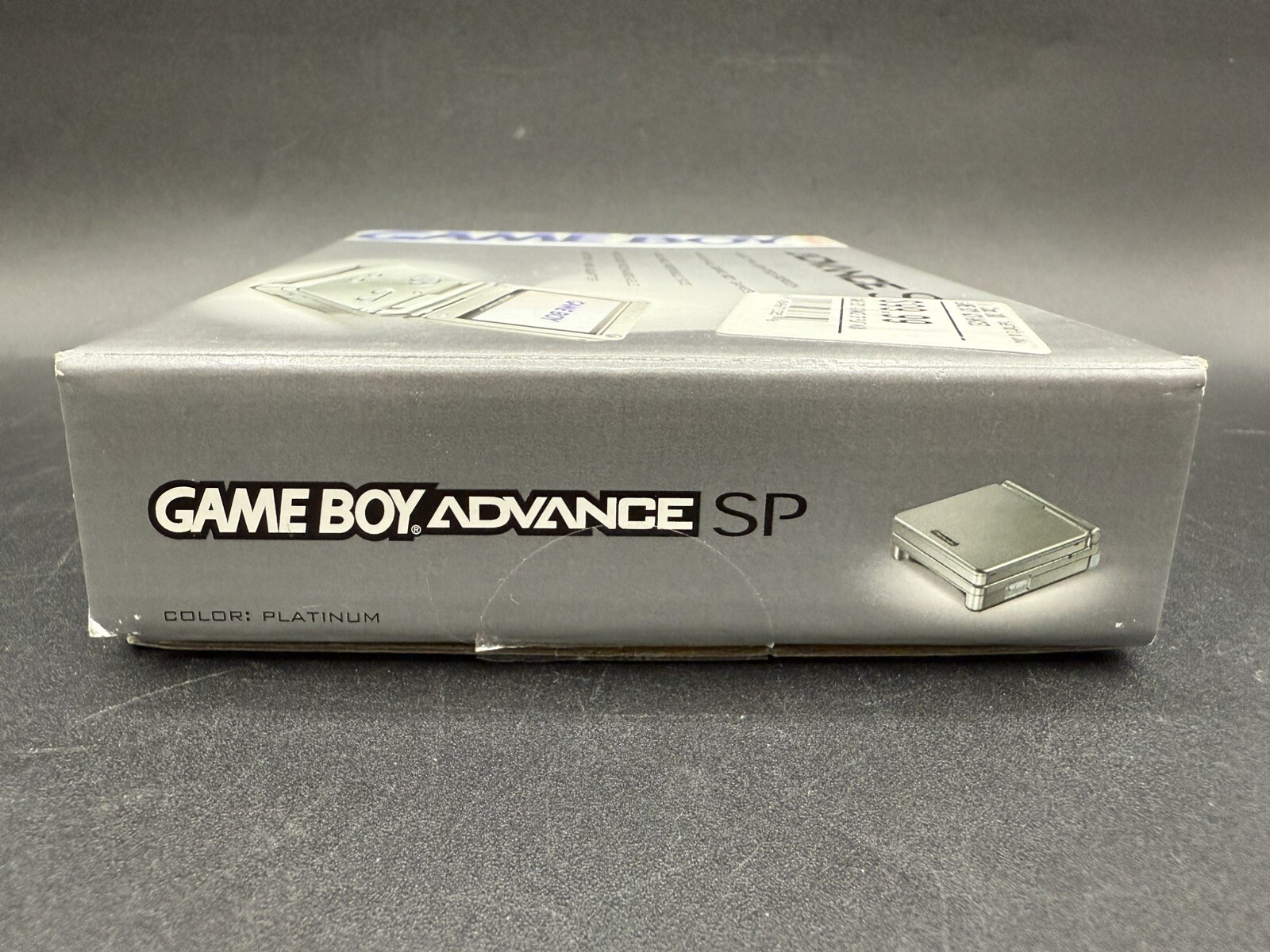 Nintendo Game Boy Advance SP Silver AGS-001 CIB GBA Complete NM MINTY ALL ORG
