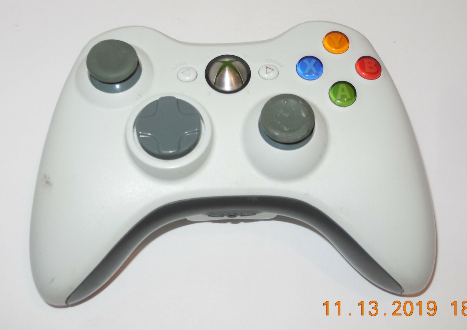 Microsoft Xbox 360 Matte Black Console with Power Adapter Controller 120 GB HD