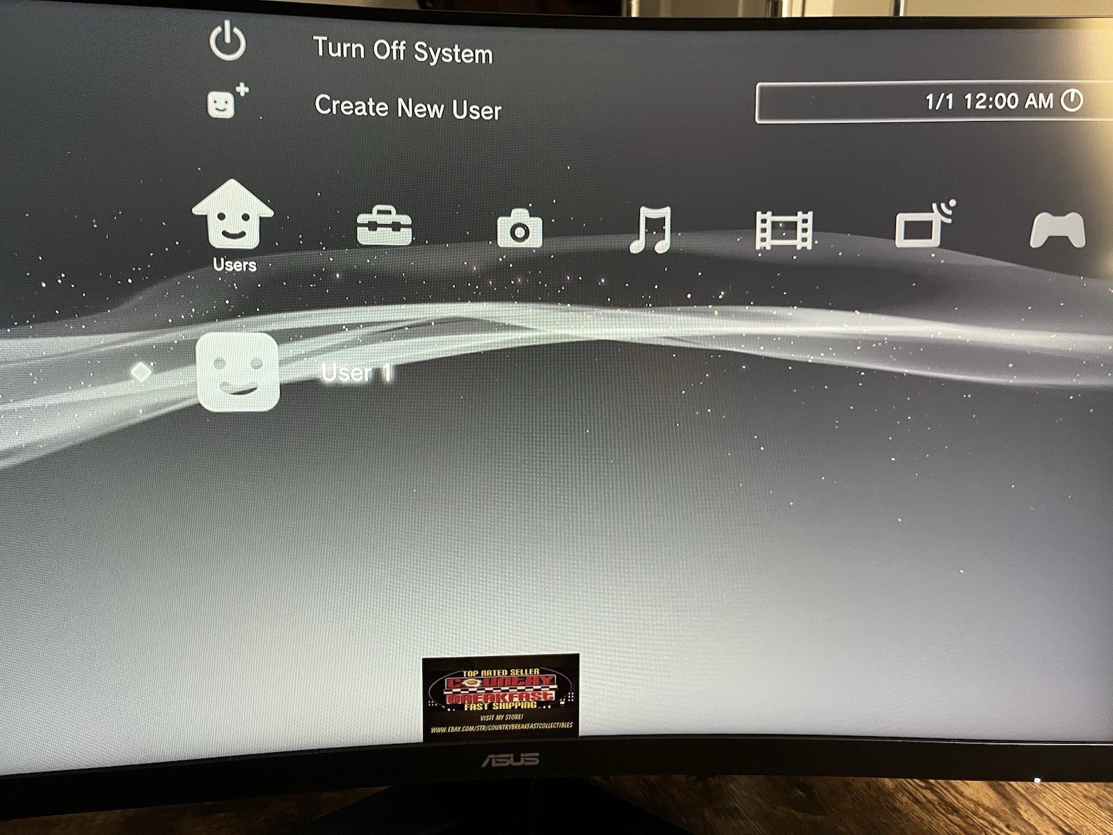 Sony Playstation 3 PS3 CECHK01 80GB Fat Console w/ Controller HDMI Tested Nice!