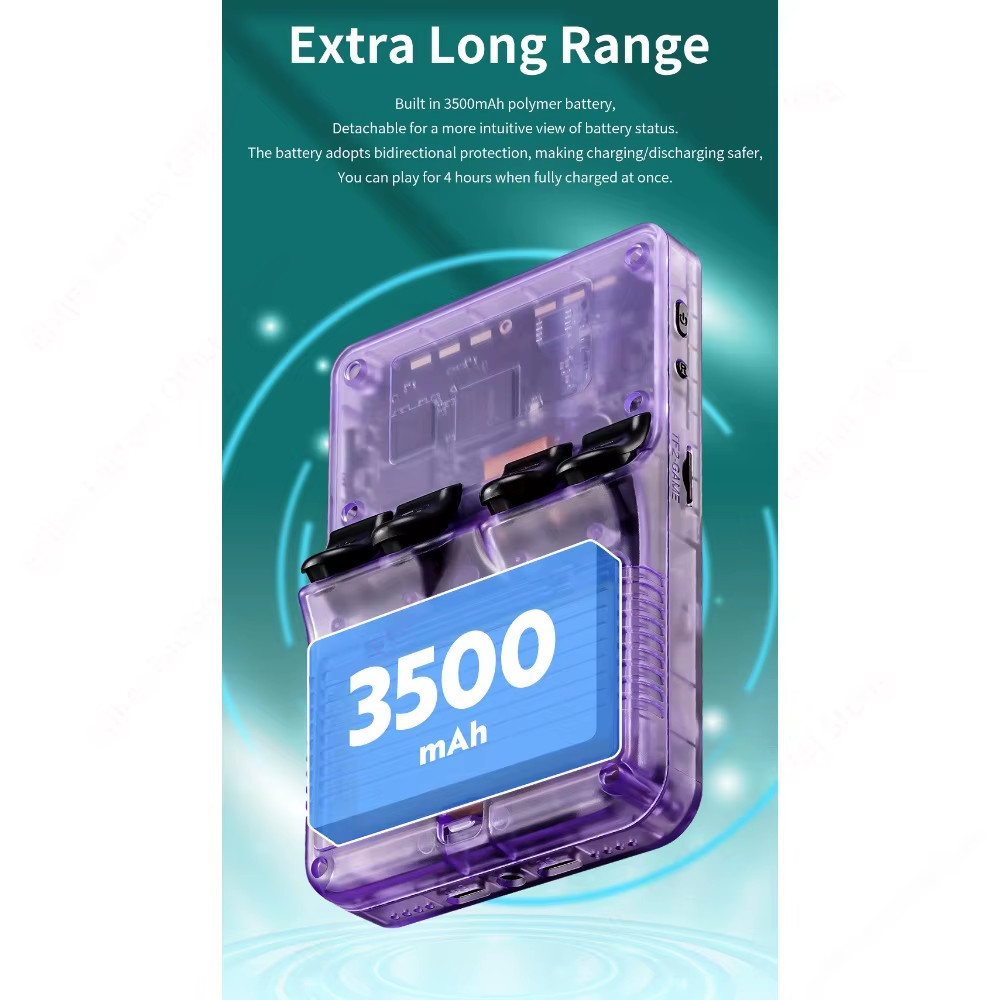 Portable R36S Retro Handheld Video Game Console 3.5 Inch IPS HD Color Screen Po