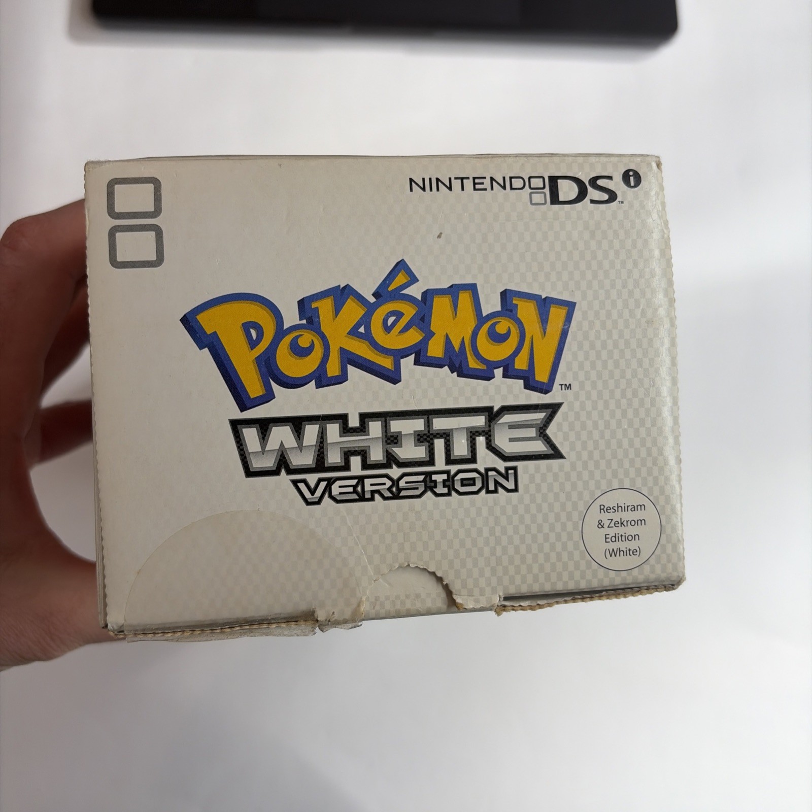 Nintendo DSi Pokemon White Reshiram Zekrom Edition Box And Inserts Only! PAL