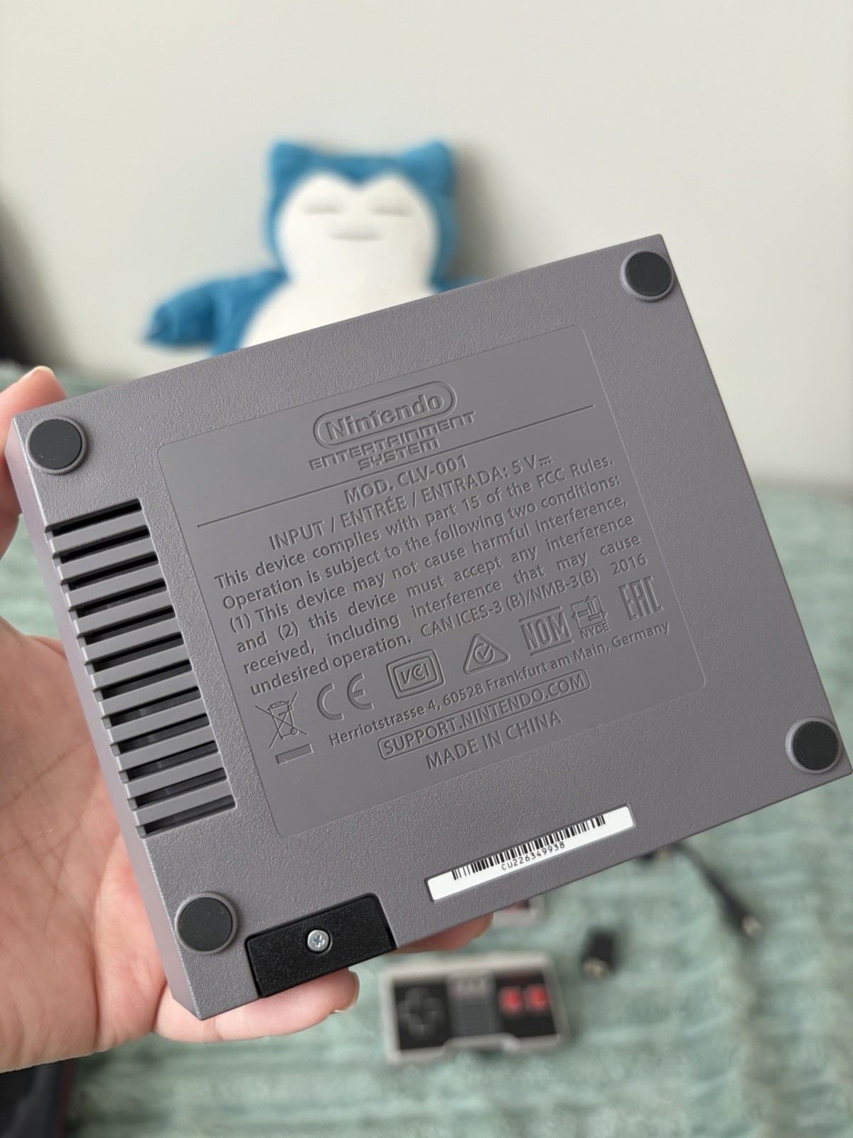 Nintendo Licensed Classic Edition NES Mini with Hard Shell Case Brand New