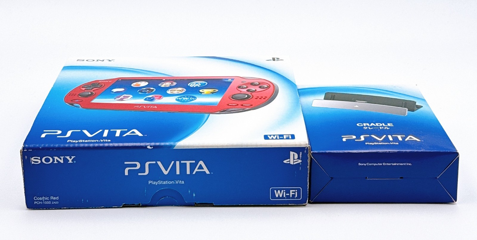 Sony PS Vita PCH-1000 PCH 1000 Console Cosmic Red in Box w/Cradle – Brand New