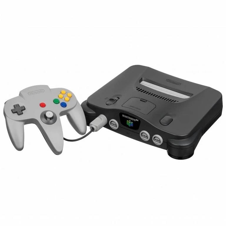 Nintendo N64 (NUS-001) System Console, OEM Controller, Tested