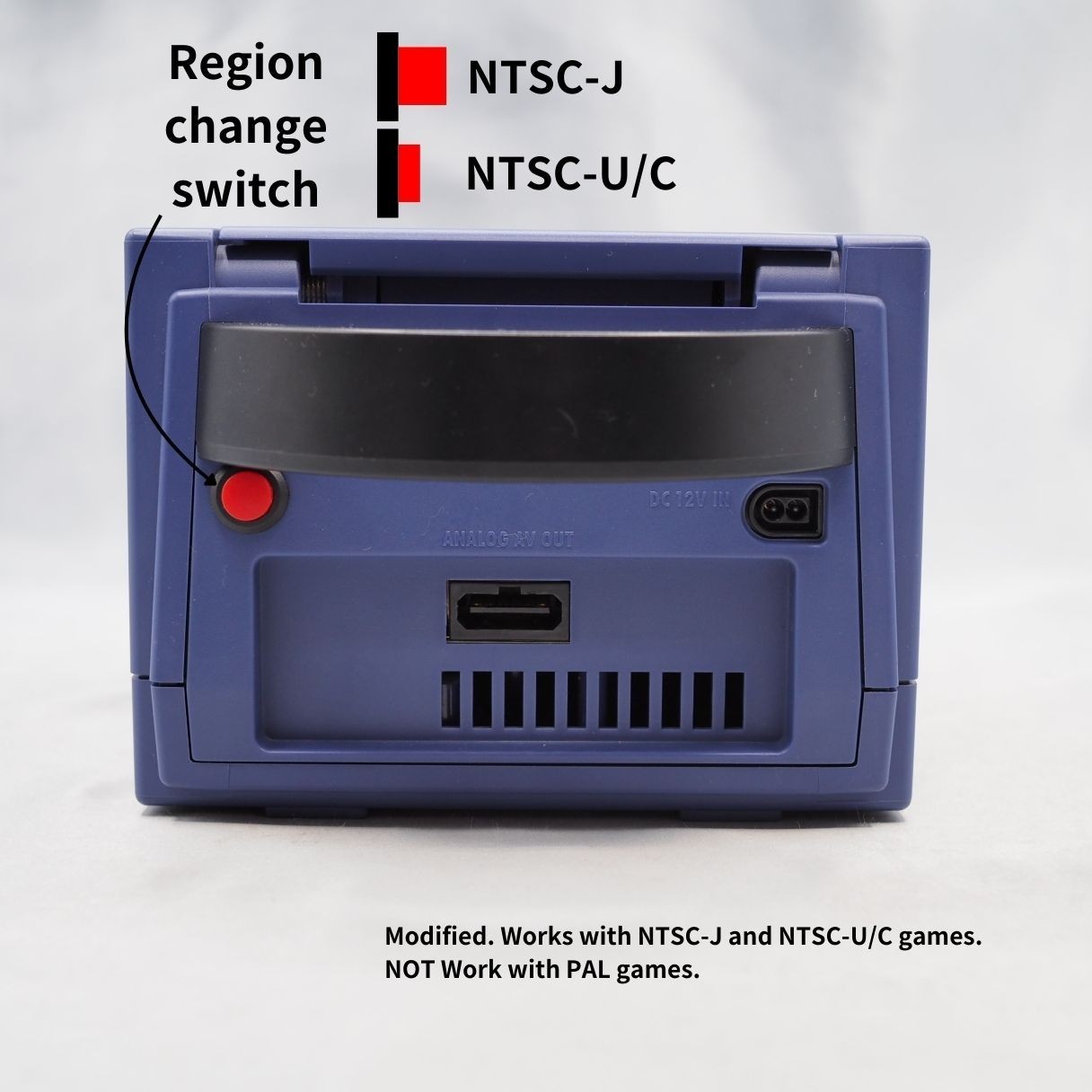 Nintendo GameCube Console System DOL-101 Violet Boxed NTSC-J NTSC-U/C Tested GC
