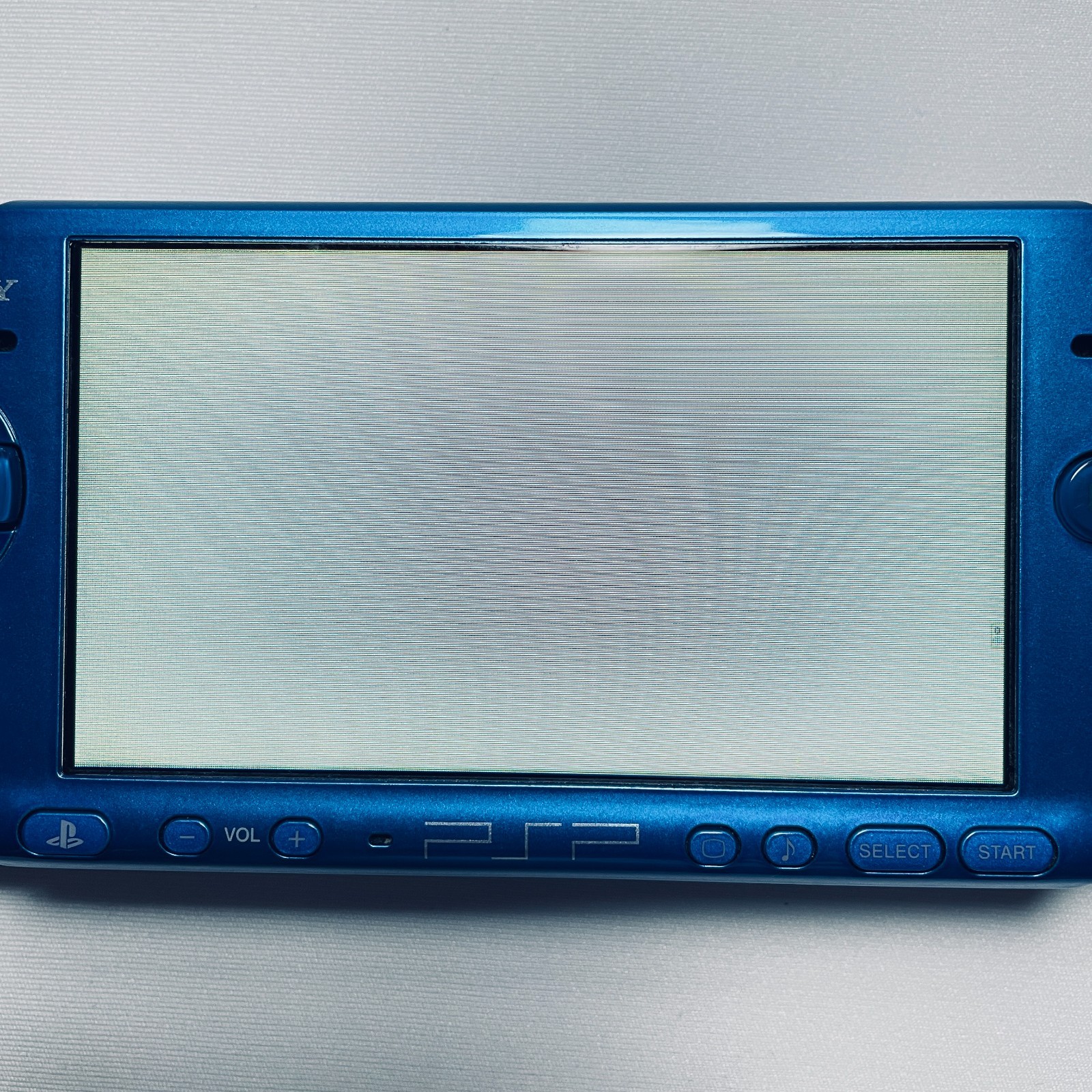 Sony PlayStation Portable PSP-3000 Vibrant Blue Console Japan Working Tested #14