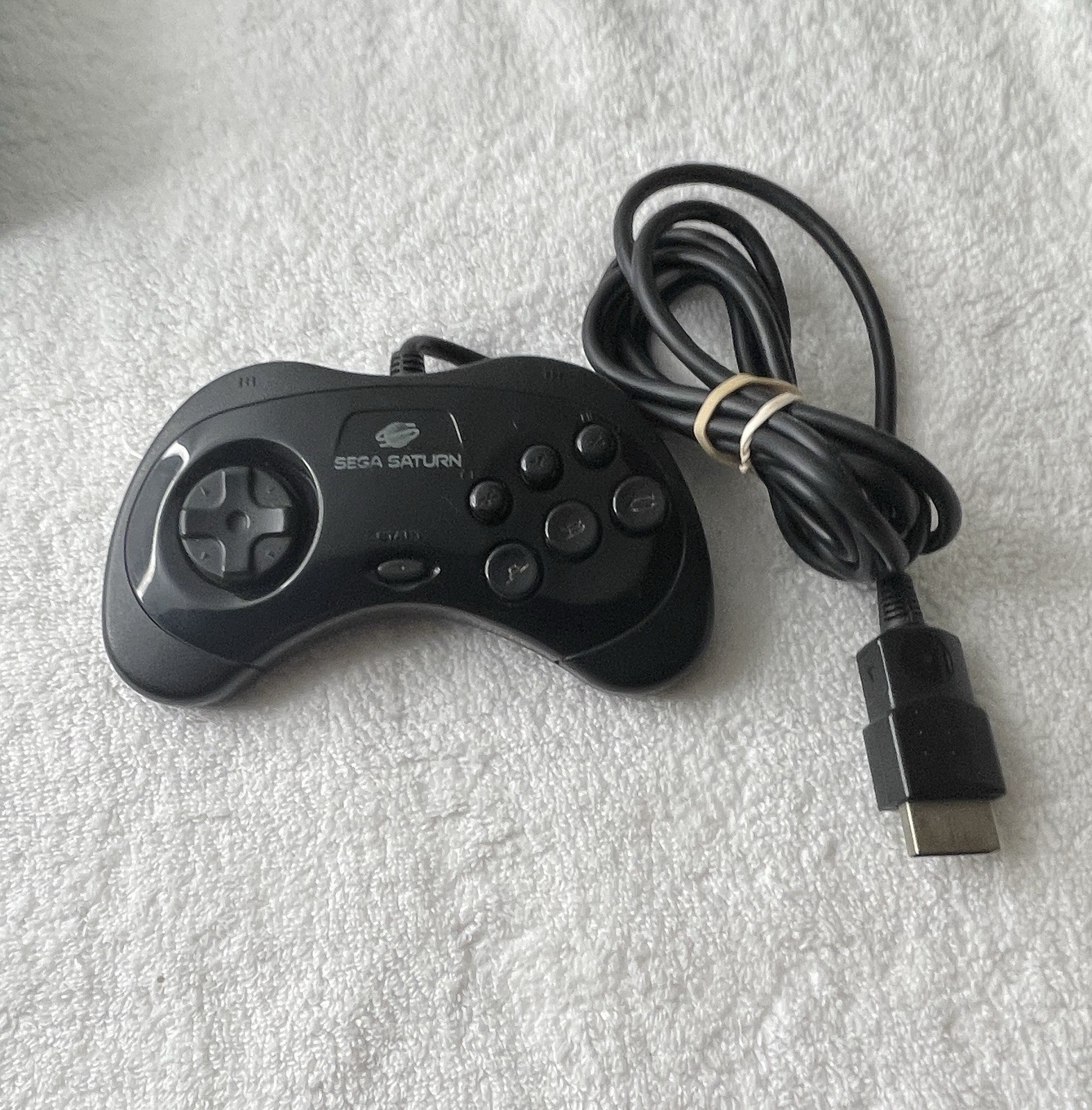 Sega Saturn Console System MK-80000 With 2 Games Bundle Lot- Tested-Great