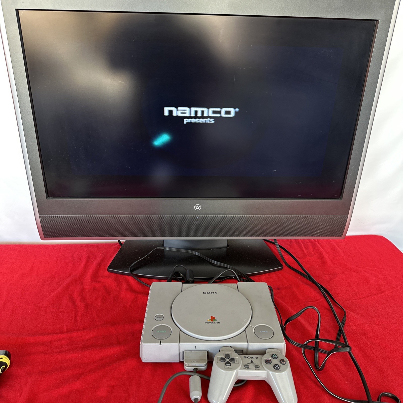 Sony PlayStation 1 System Console PS1 Tested! game not included