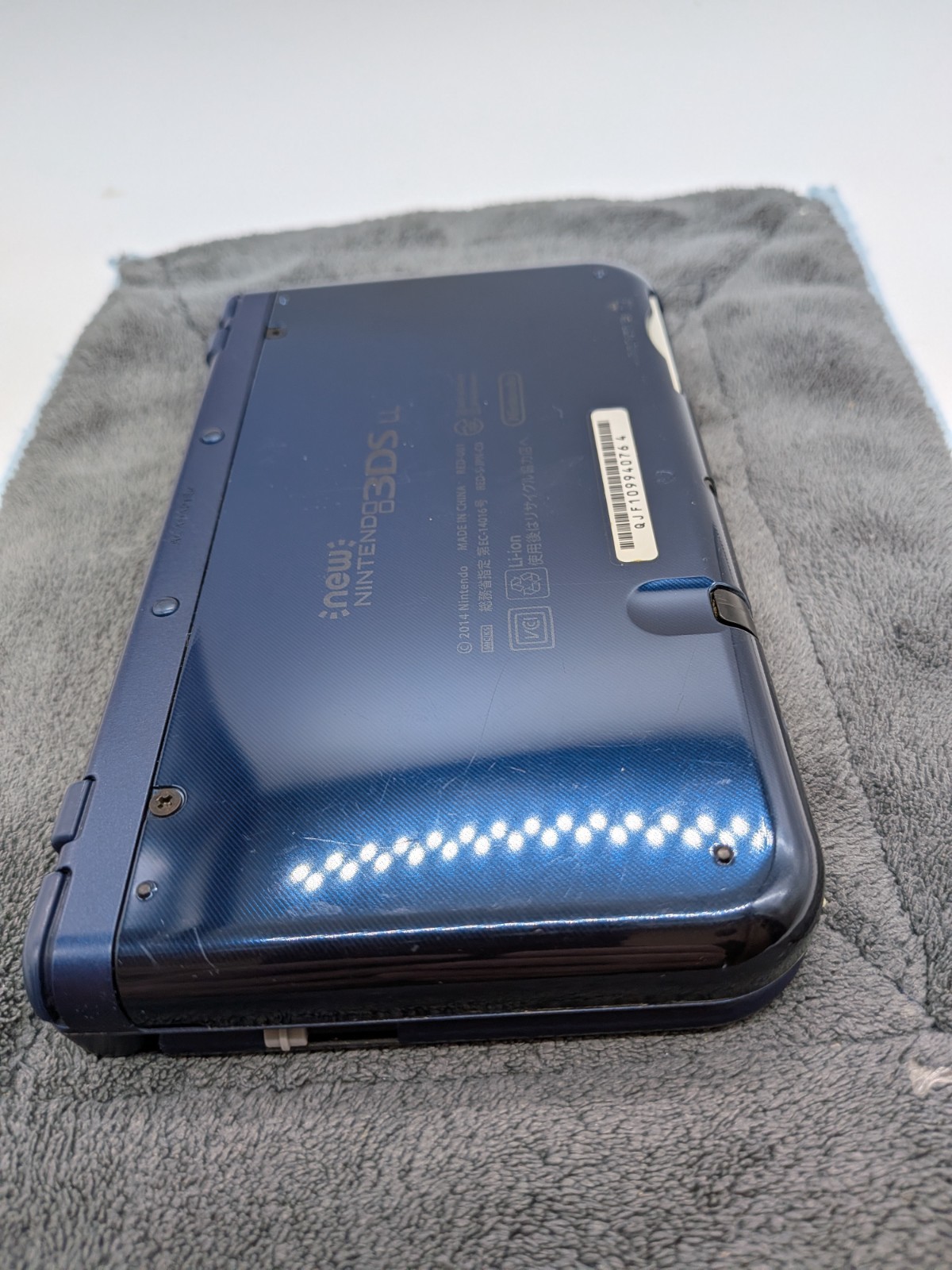 【Excellent5】Nintendo NEW 3DS LL XL Blue Handheld Used Game Console From Japan