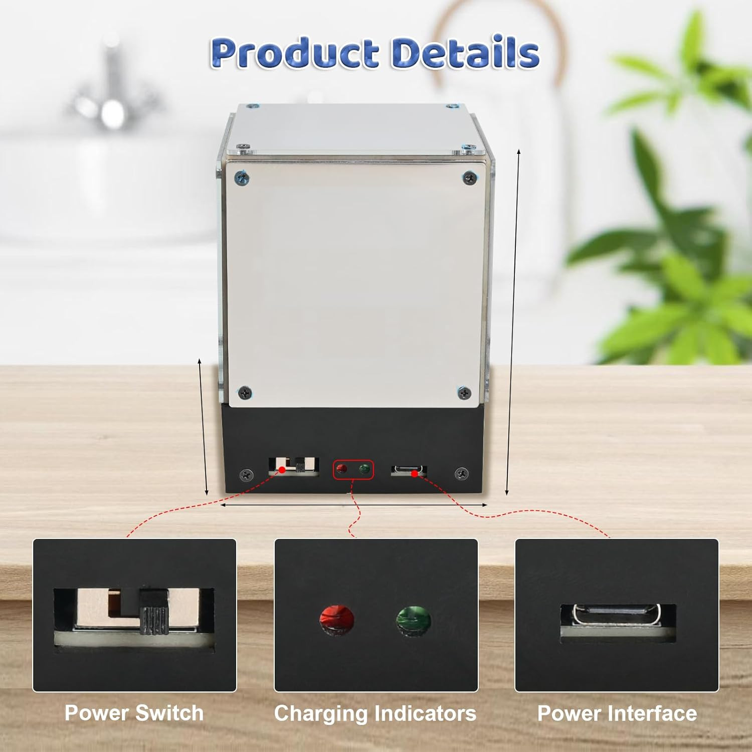 LED Light Soldering Kit with Acrylic Case, Touch Control Multi-Color Light Tunne
