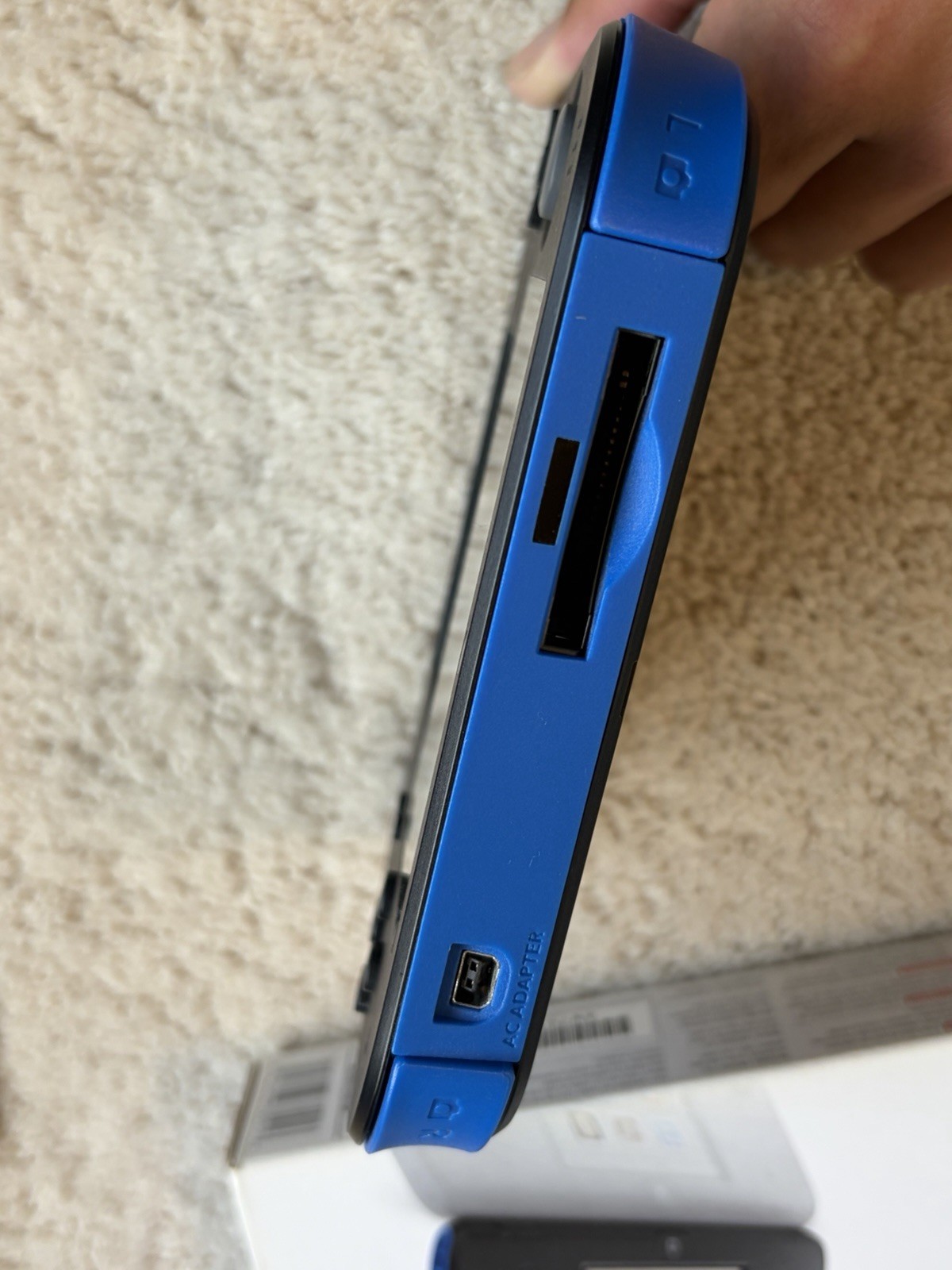 Nintendo 2DS Launch Edition Blue and Black Handheld System – Black/Blue