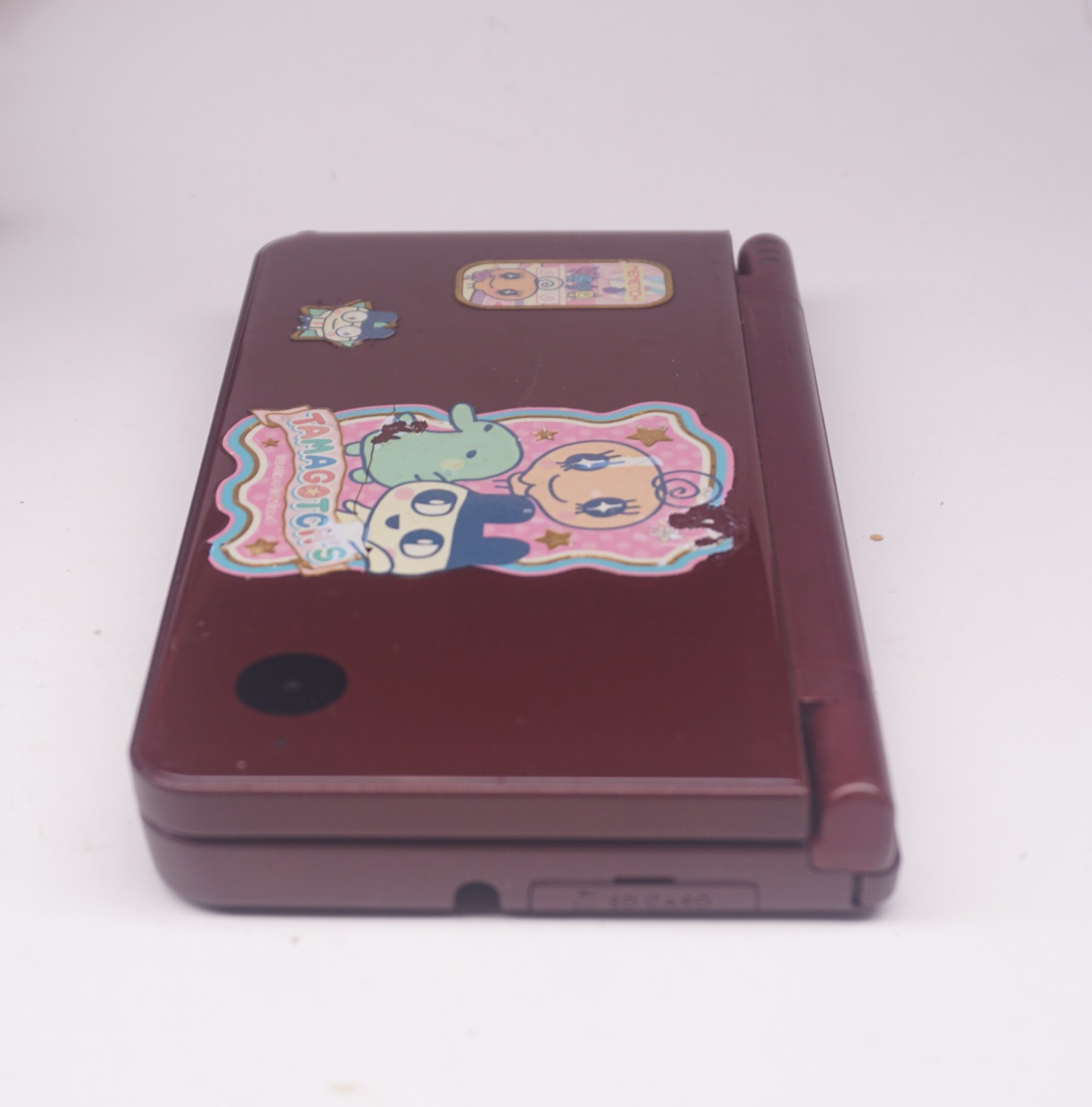 Nintendo DSi LL XL Burgundy Wine Red JAPANESE LANGUAGE LOCK Tested Works