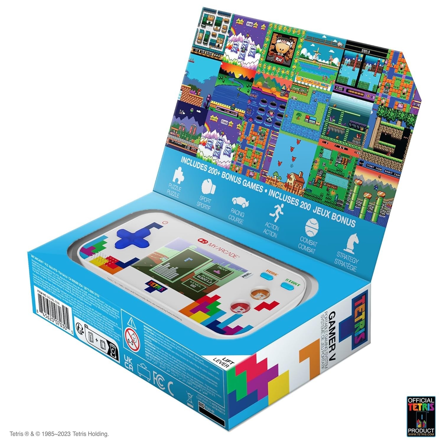 Tetris Gamer V: Tetris Game preloaded with 200 Bonus Games, Arcade Classics, …