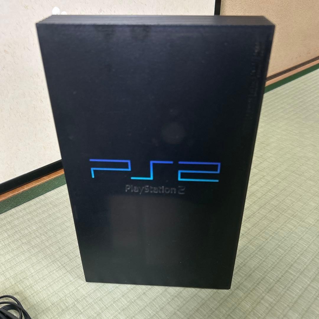 SONY PS2 Console SCPH-50000 Midnight Black Operation Confirmed