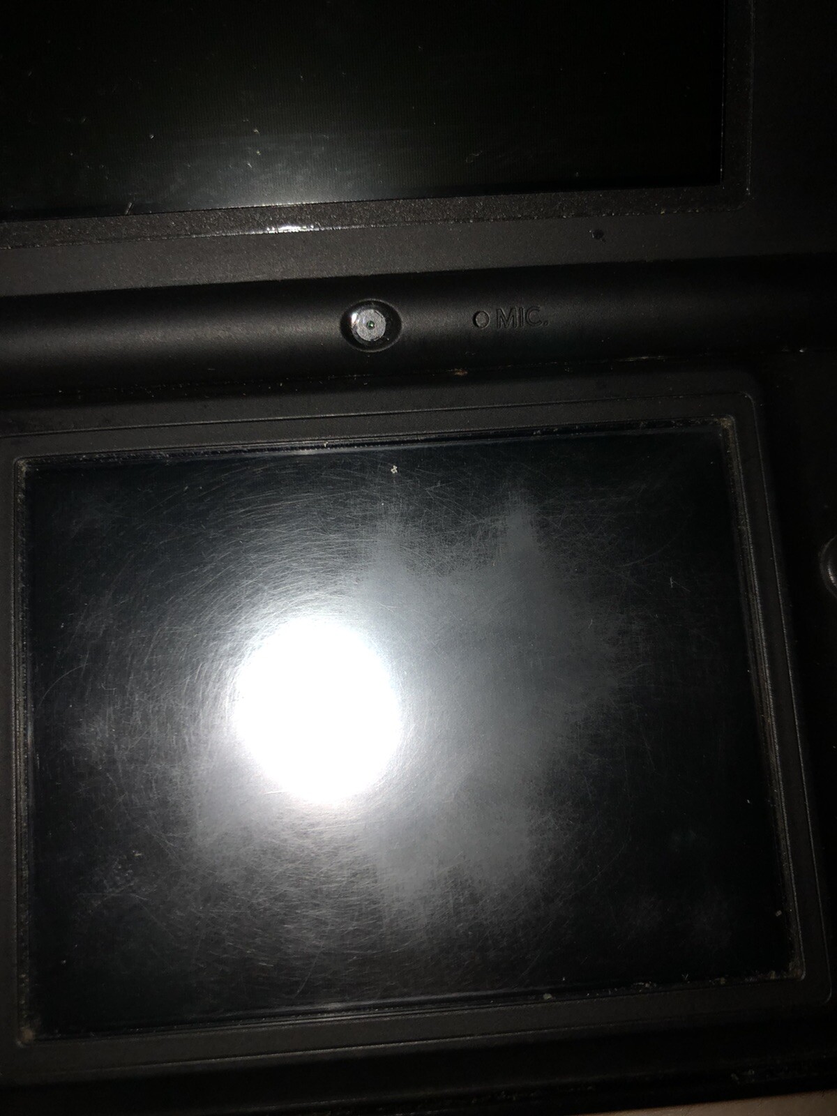 Nintendo DSi Matte Black Handheld System With Charger And Protector Case, Tested