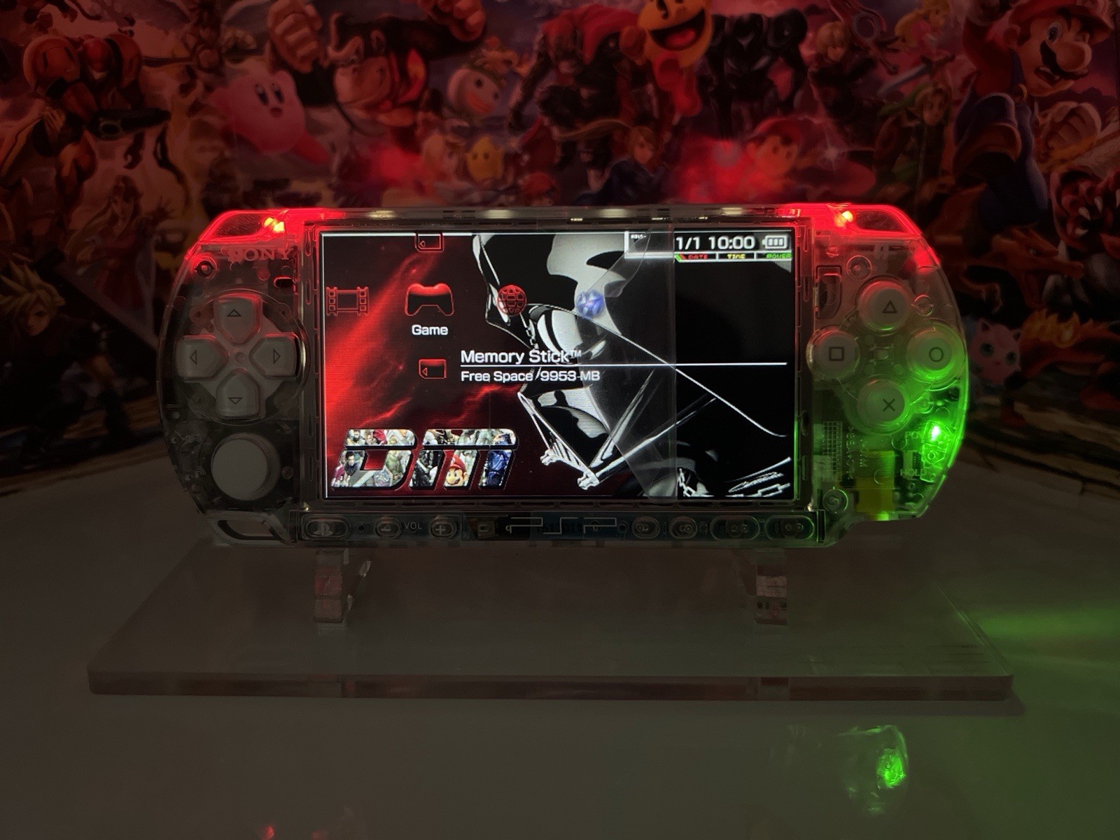 psp 3000 “StarWars Edition” 4000mAh and 128gb Storage