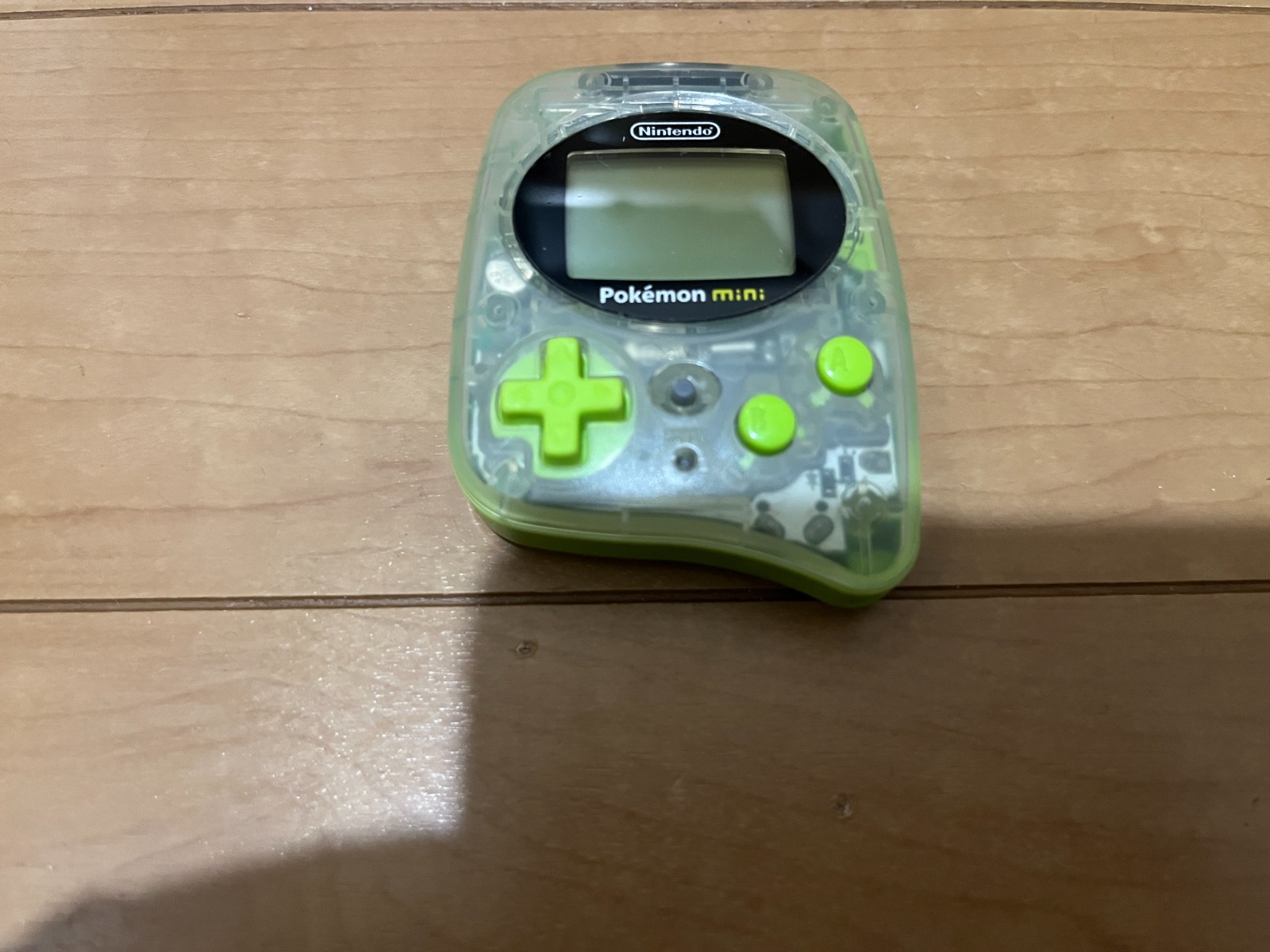 Pokemon mini Console Chikorita Green Color and 1 Games Pokemonmini