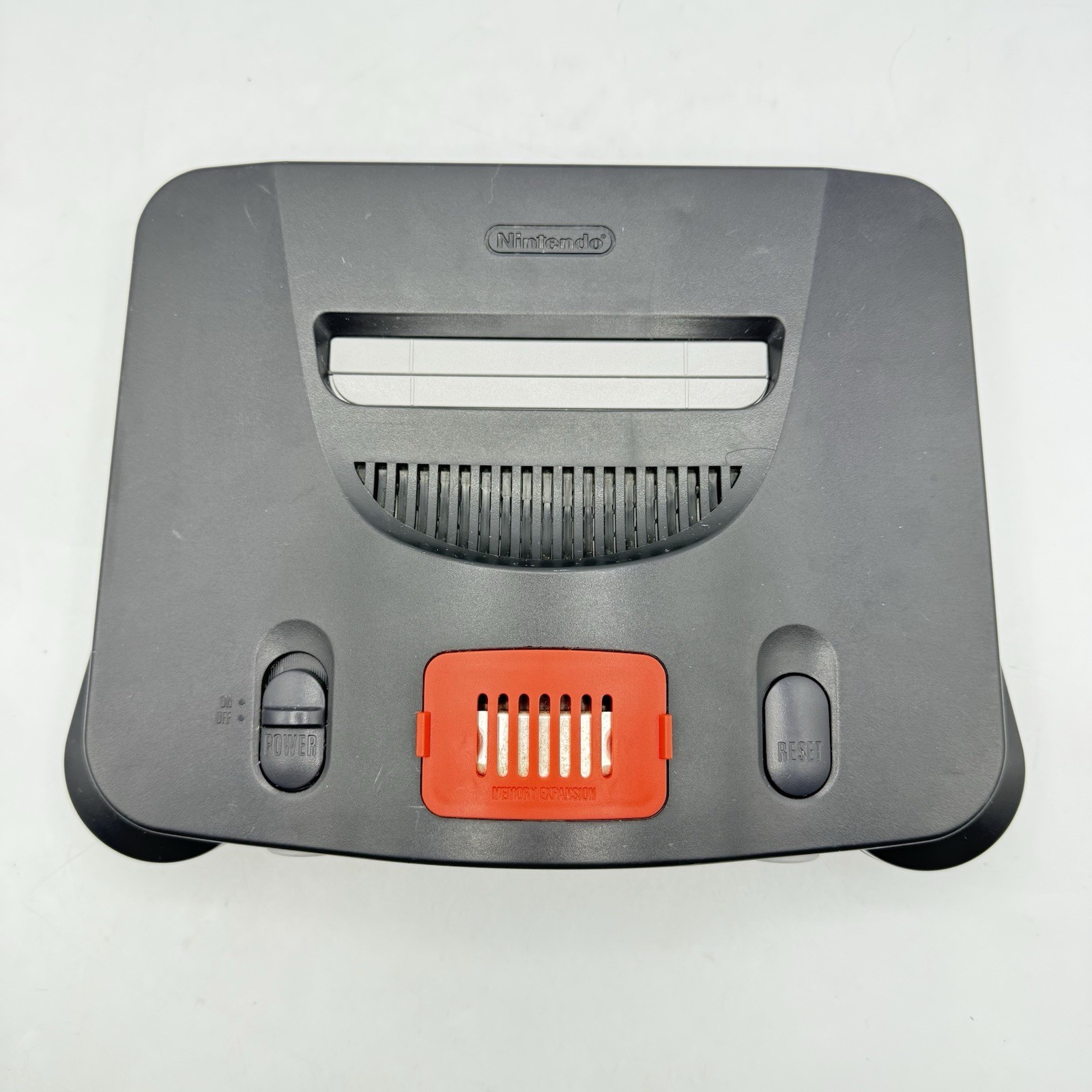 Nintendo N64 Console NUS-001 Bundle w/Expansion Pak Rumble Pak Tested