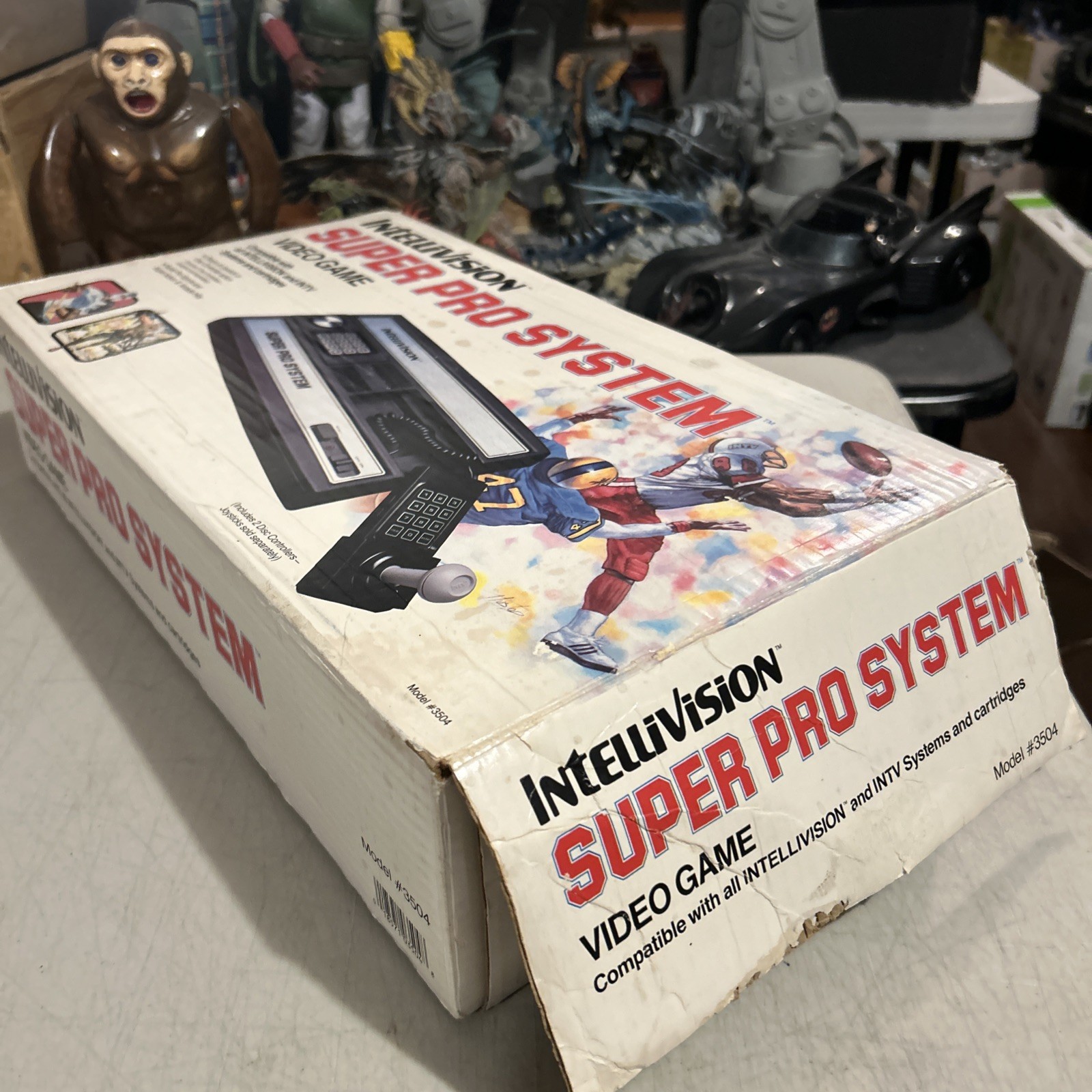 Intelllivision Super Pro System Console & Box Untested Incomplete Read As Is
