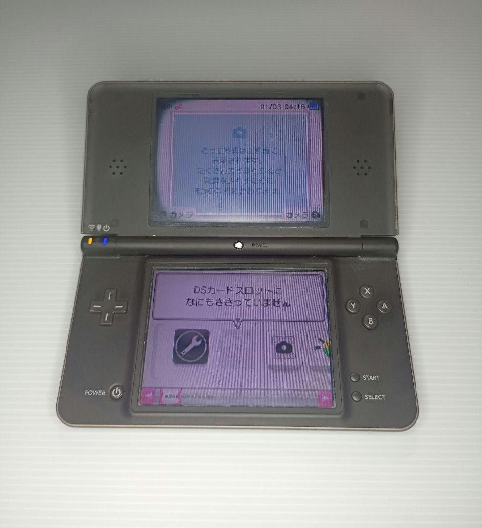 Nintendo DSi LL Dark Brown Console Tested Working Japanese Version