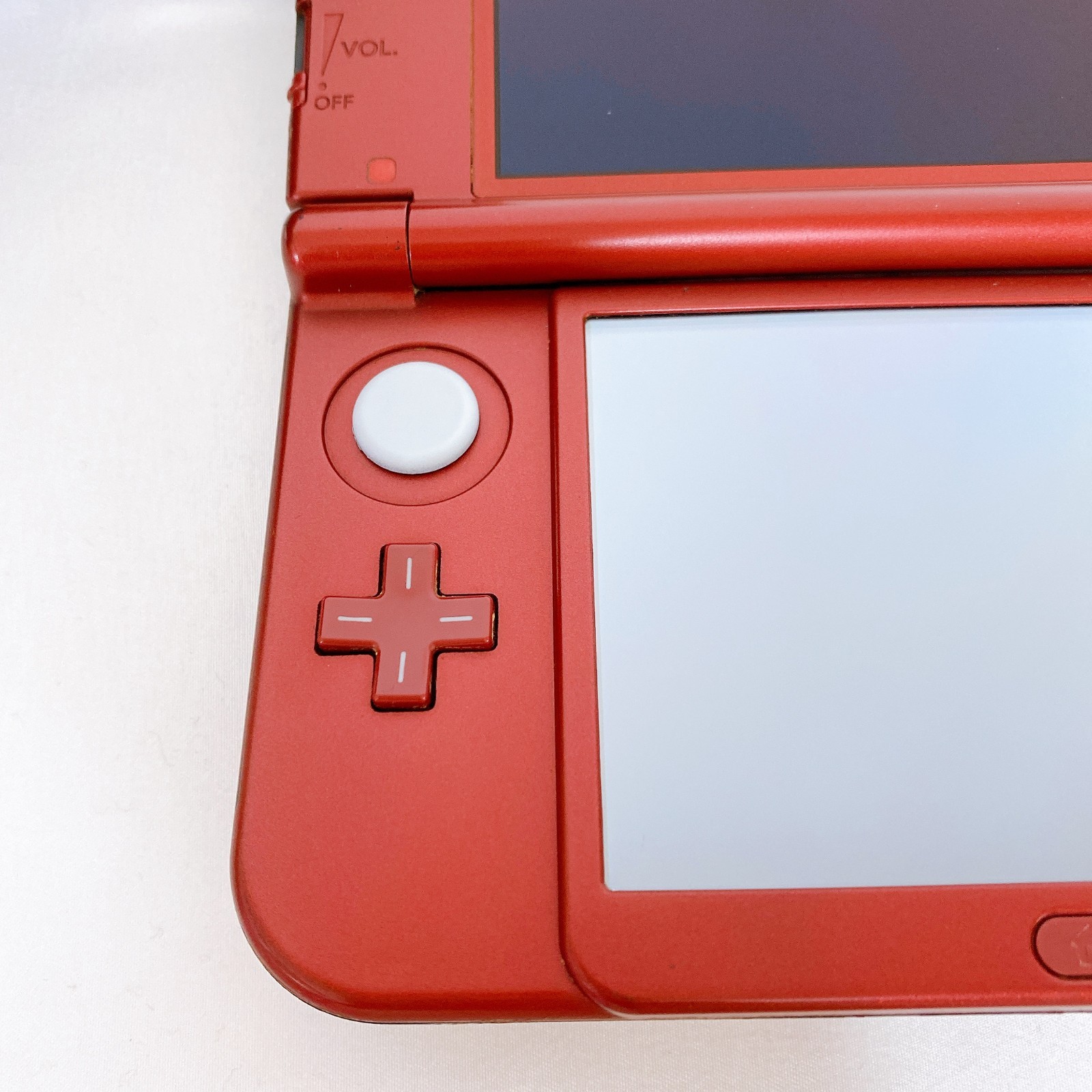 【Dual IPS】New Nintendo 3DS LL XL Metallic Red Console Stylus Japan Tested Rank A
