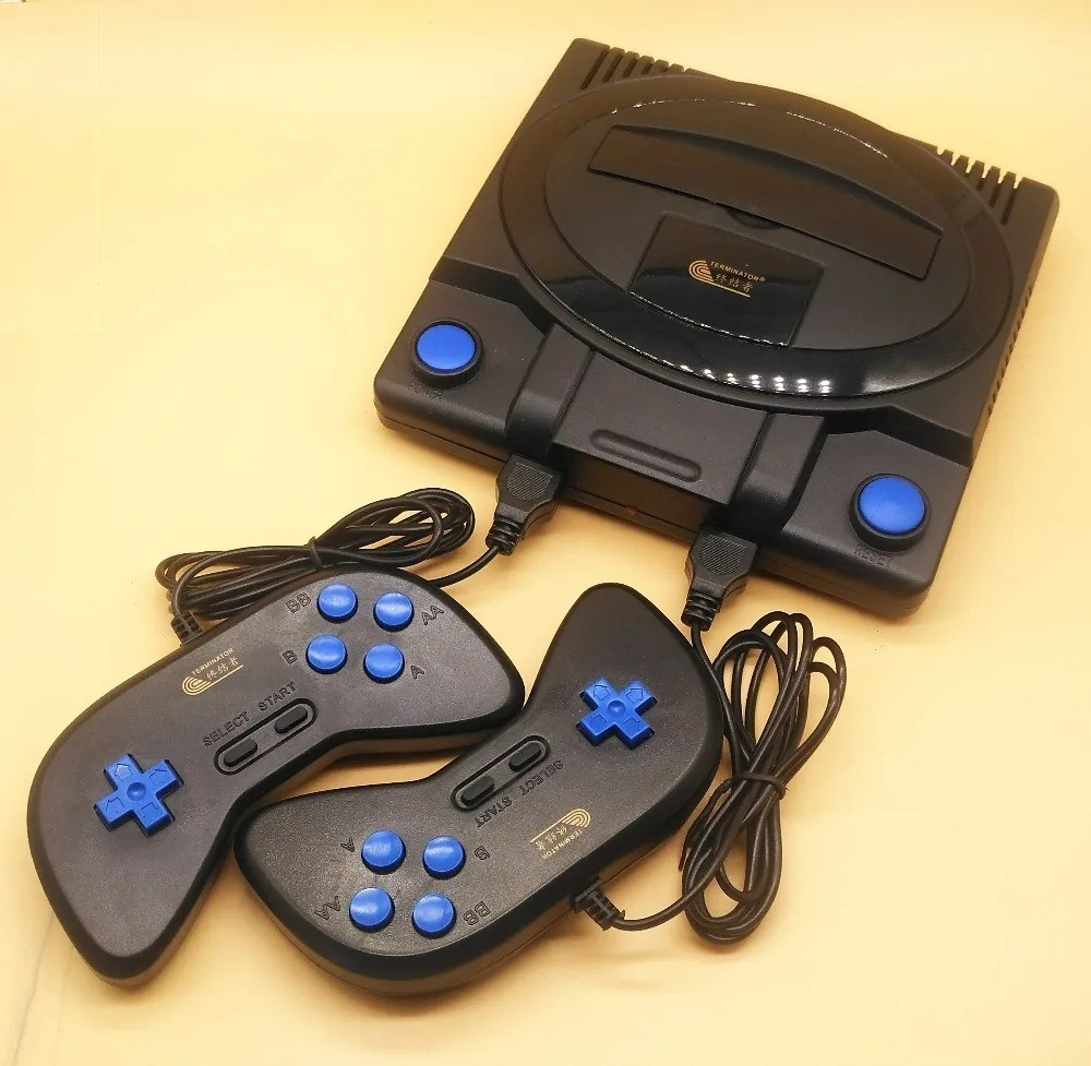 8Bit FH-008 Retro AV Game Console FC 88 Games w 2 Controllers Yellow Cartridge