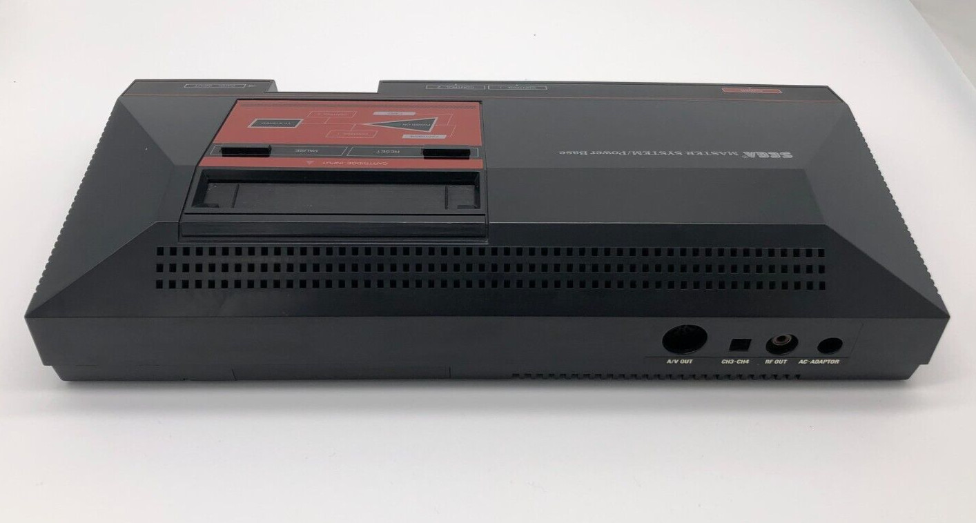 Sega Master System SMS Power Base Console System w/ Hookups & Controller Bundle