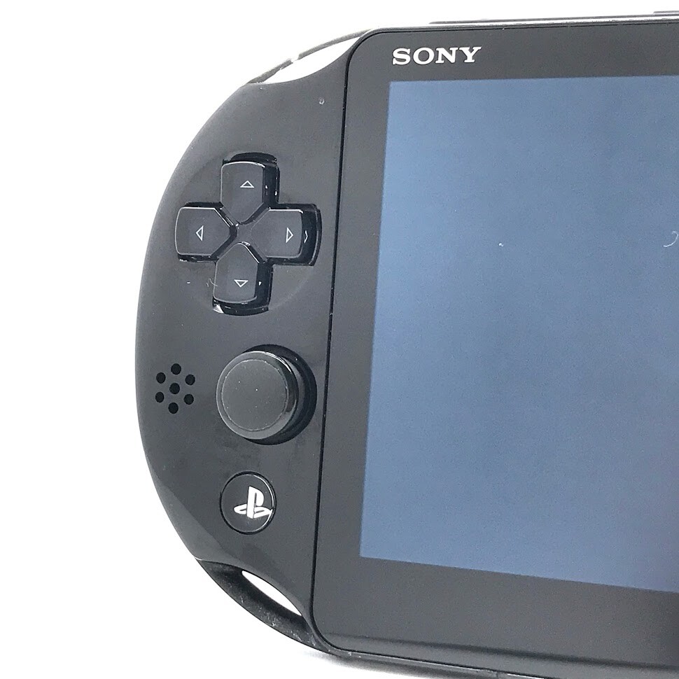 SONY PS Vita PCH-2000 Slim Black Wi-Fi LCD FW:3.01 w/ Charger, Box «Mint»