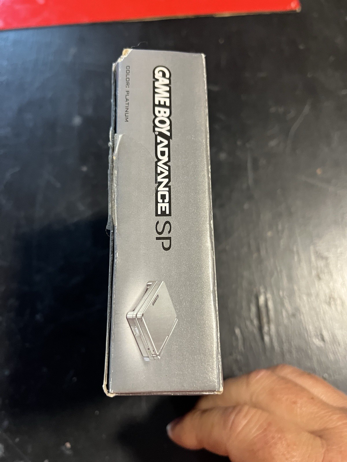 Nintendo Game Boy Advance SP Handheld System – Silver CIB clean complete Box