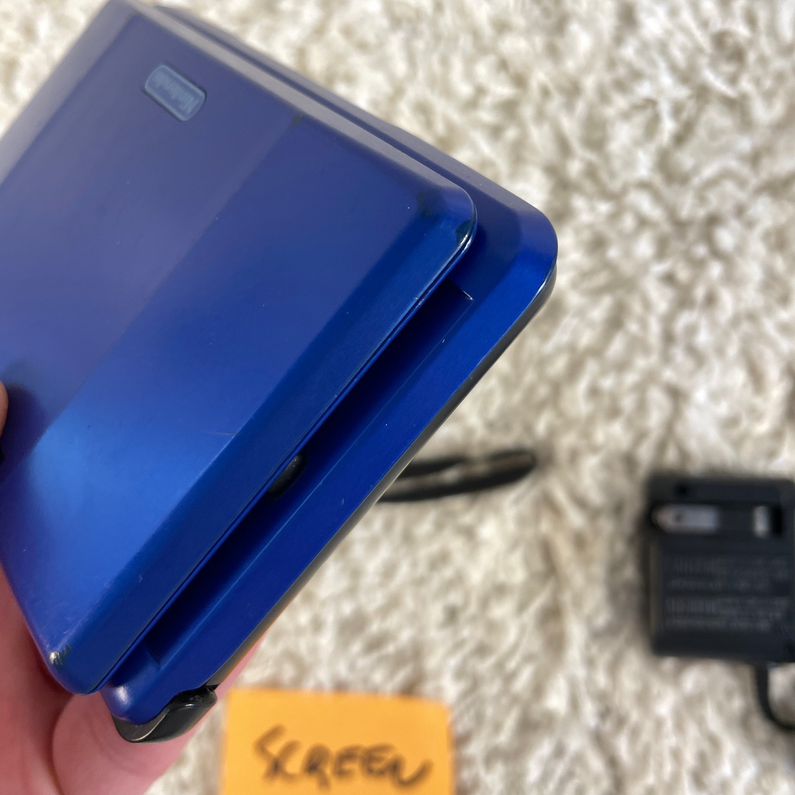 Nintendo DS Original NTR-001 Cobalt Blue Handheld Console System READ