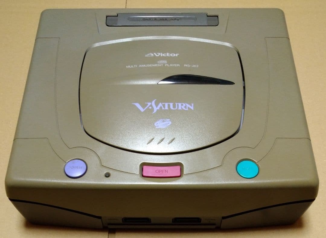 V Saturn main unit Victor JVC RG JX2 with outer box and controller