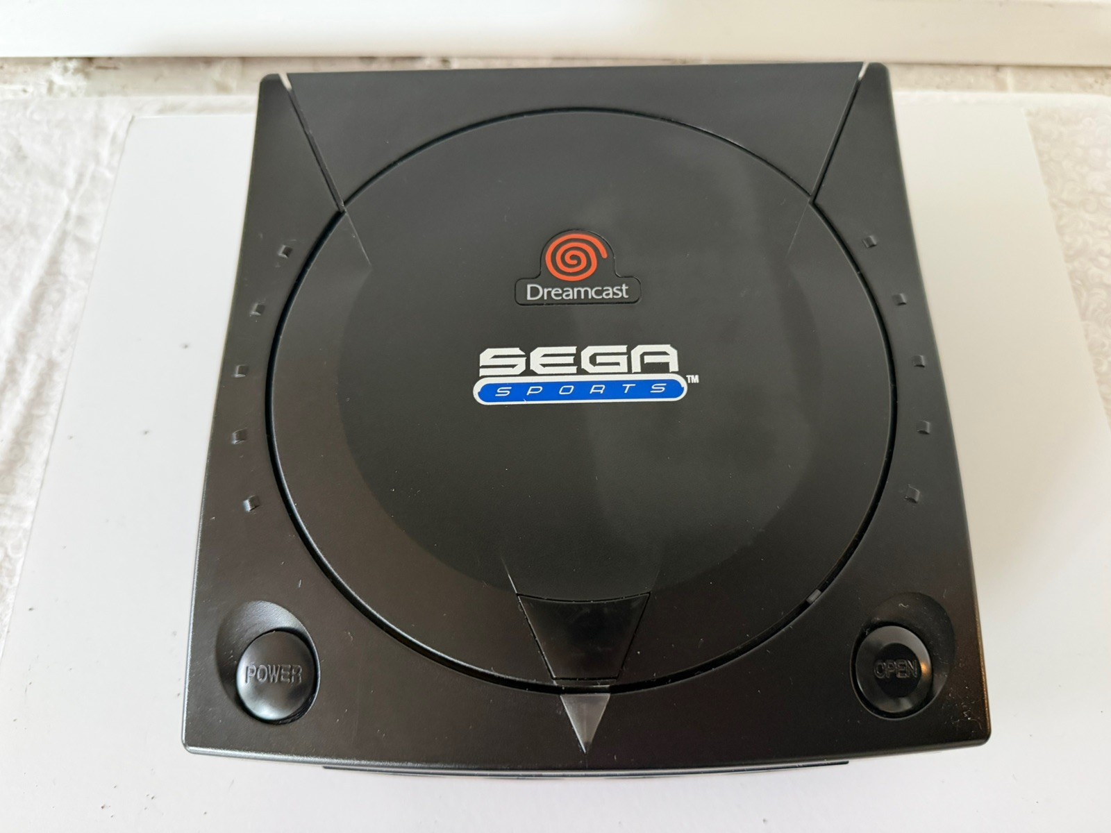 SEGA Dreamcast SPORTS Edition Black With Controller OEM Nice Cond New Capacitors