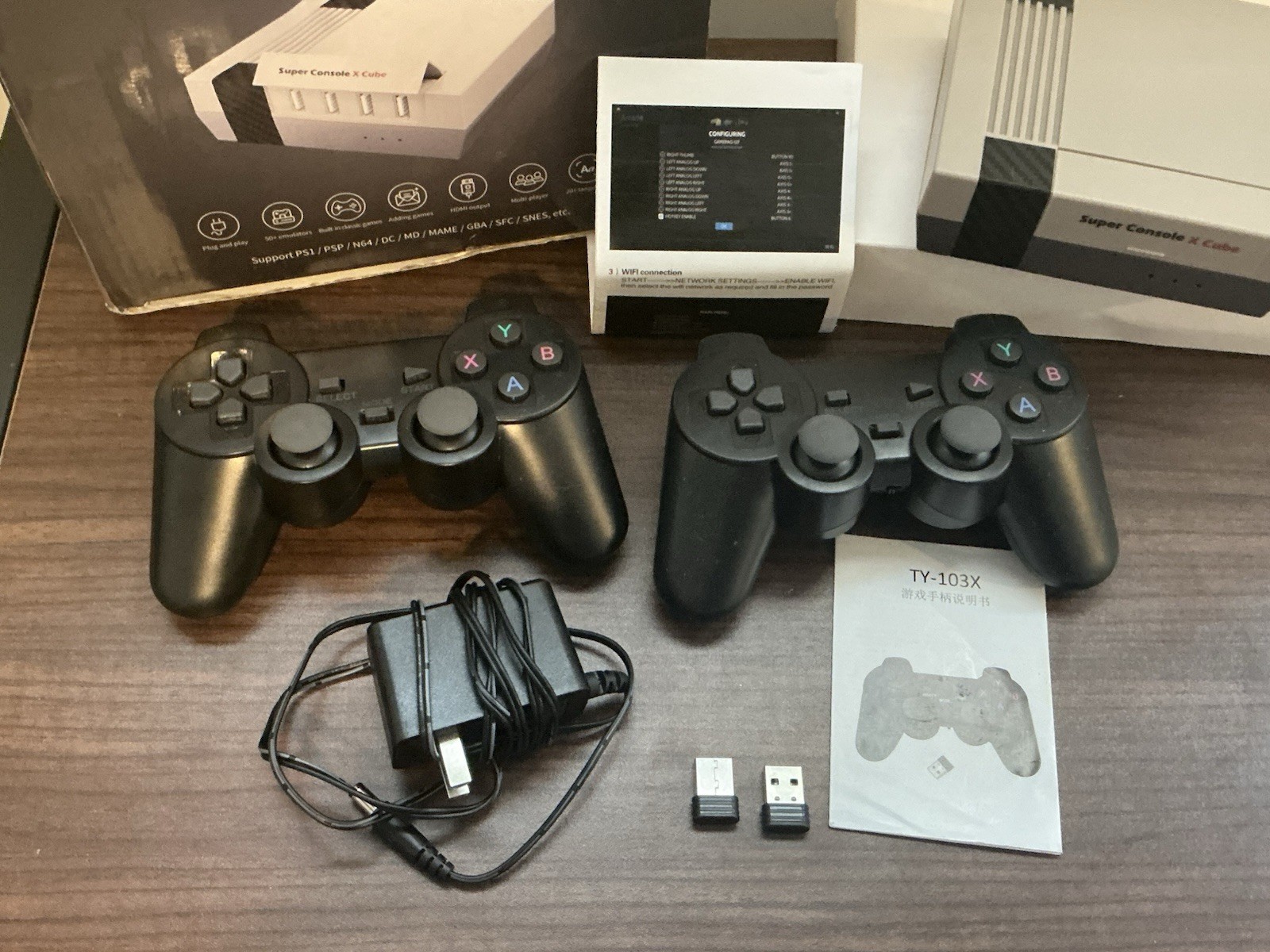 KinHank Super Console X Cube Retro Console 256GB 720p HDMI Wi-Fi NTSC-U/C