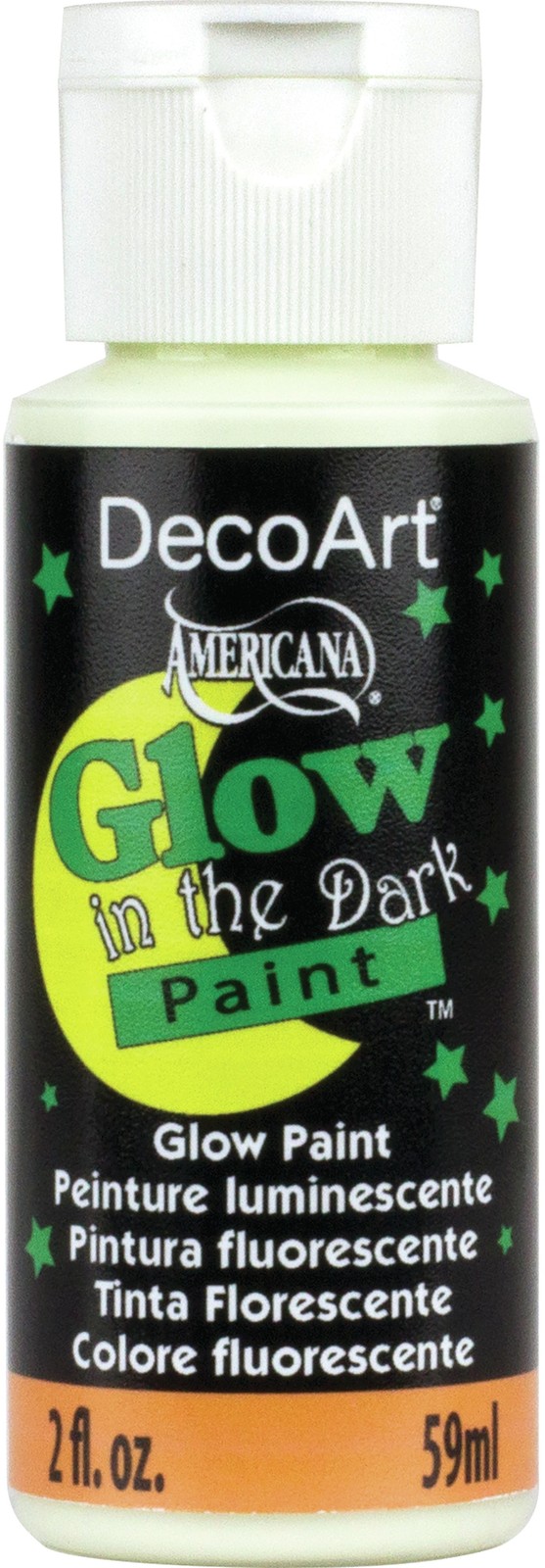 Deco Art DS50 Glow In The Dark Medium-2oz (6Pk)