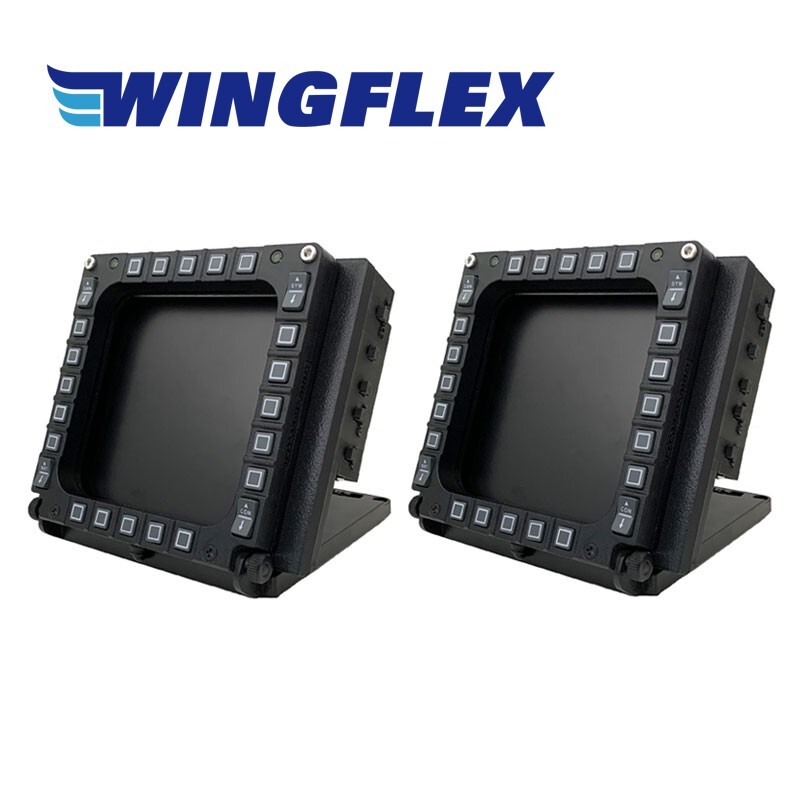Original MFD COUGAR PACK with 2 MFD for Thrustmaster PC Windows 10 and 11