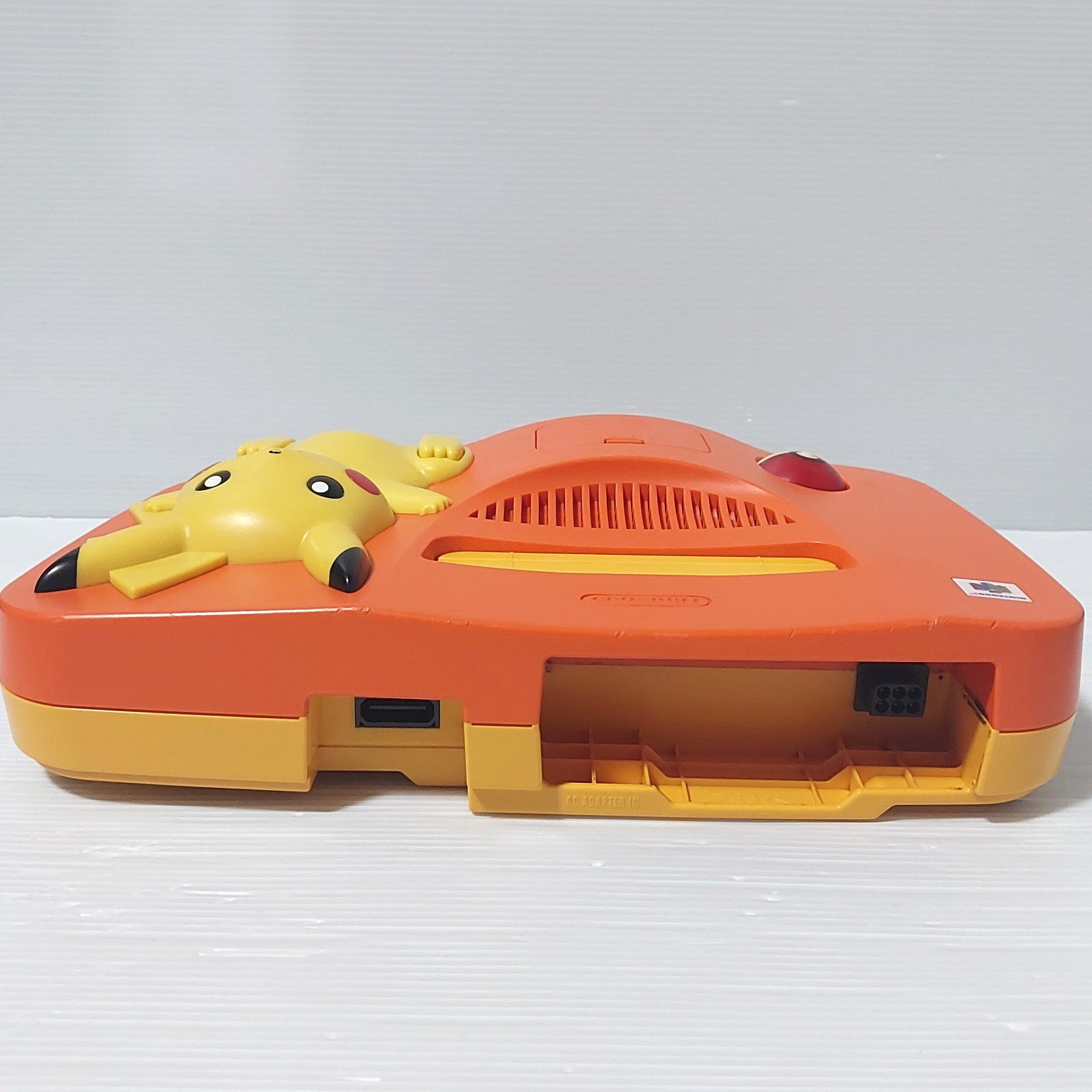 Nintendo64 N64 Pikachu Console Orange yellow Edition Region Free Import Japan
