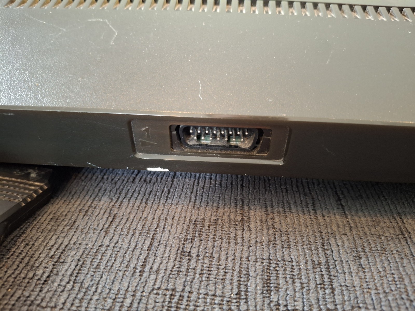 Vintage Atari 5200 Video Game Black Console ONLY Tested Working 2 Port