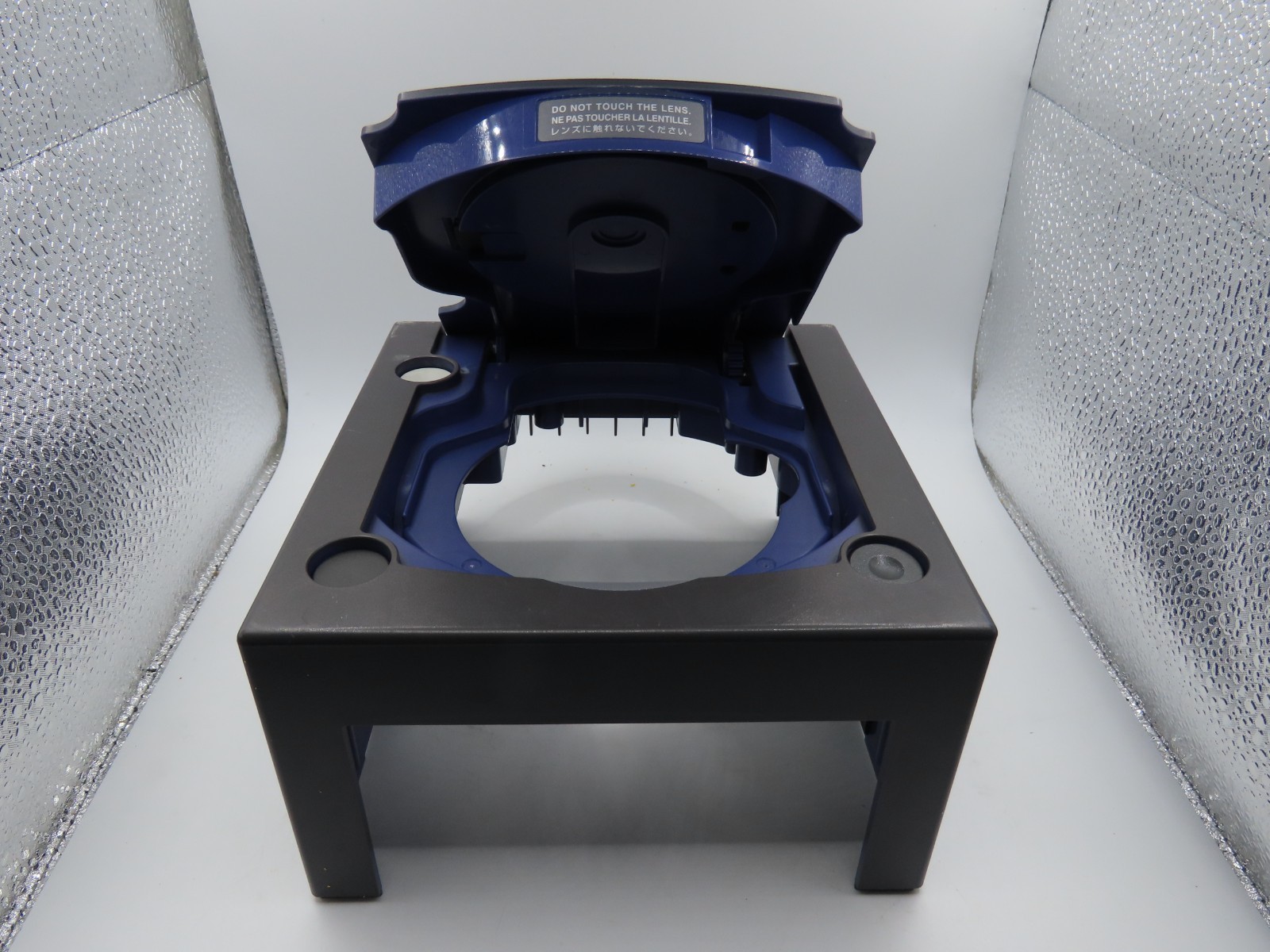 OEM Nintendo GameCube Indigo Blue Shell Housing Top Shell Only DISCOUNT YELLOWED