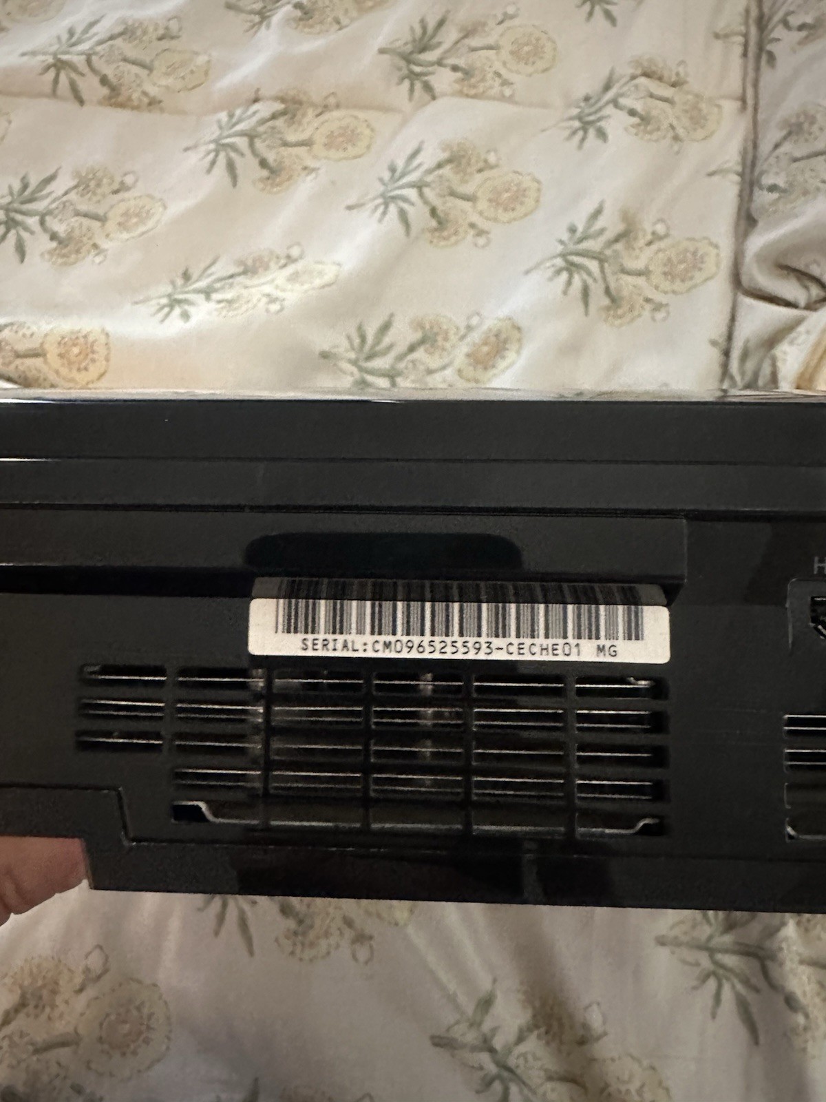 Sony PlayStation 3 PS3 FAT CECHE01 Backwards Compatible Console Read Description