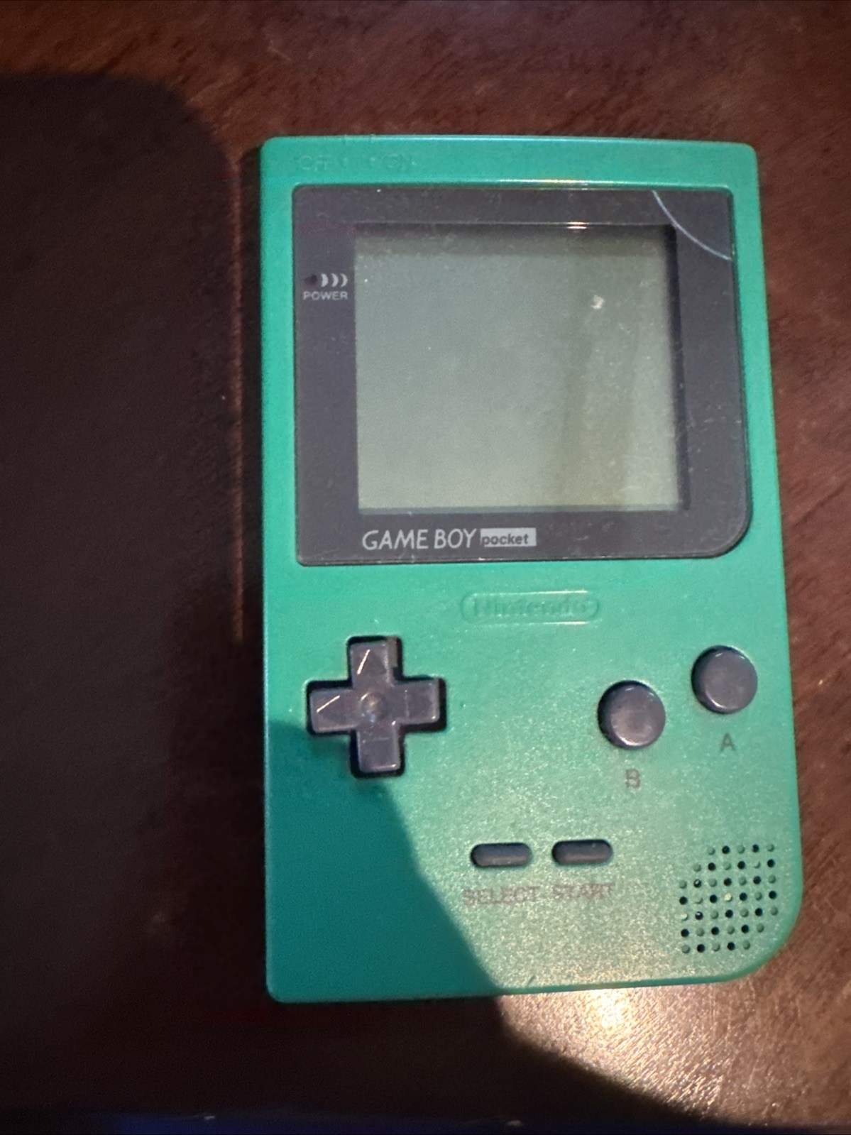 Nintendo Game Boy Pocket Green MGB-001 Tested Working w/ Centipede Game