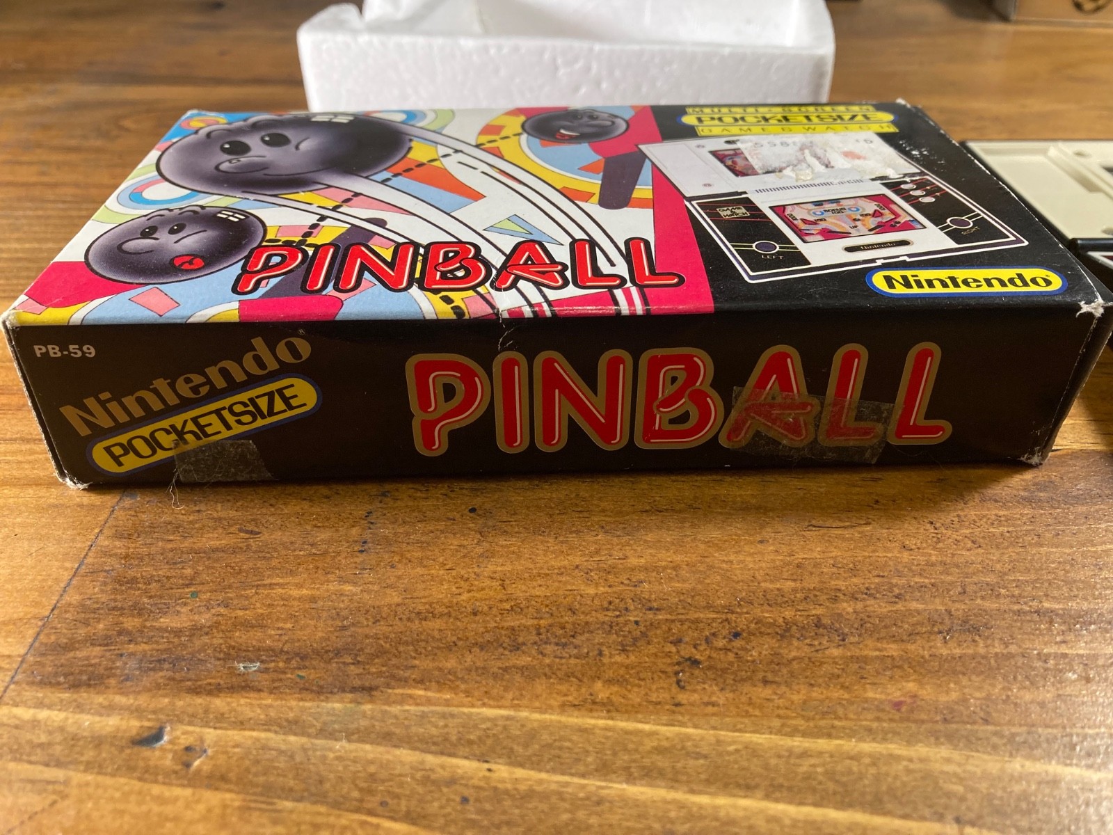 NINTENDO GAME & WATCH PINBALL 1983 CIB FULLY FUNCTIONAL NEAR MINT CONDITION