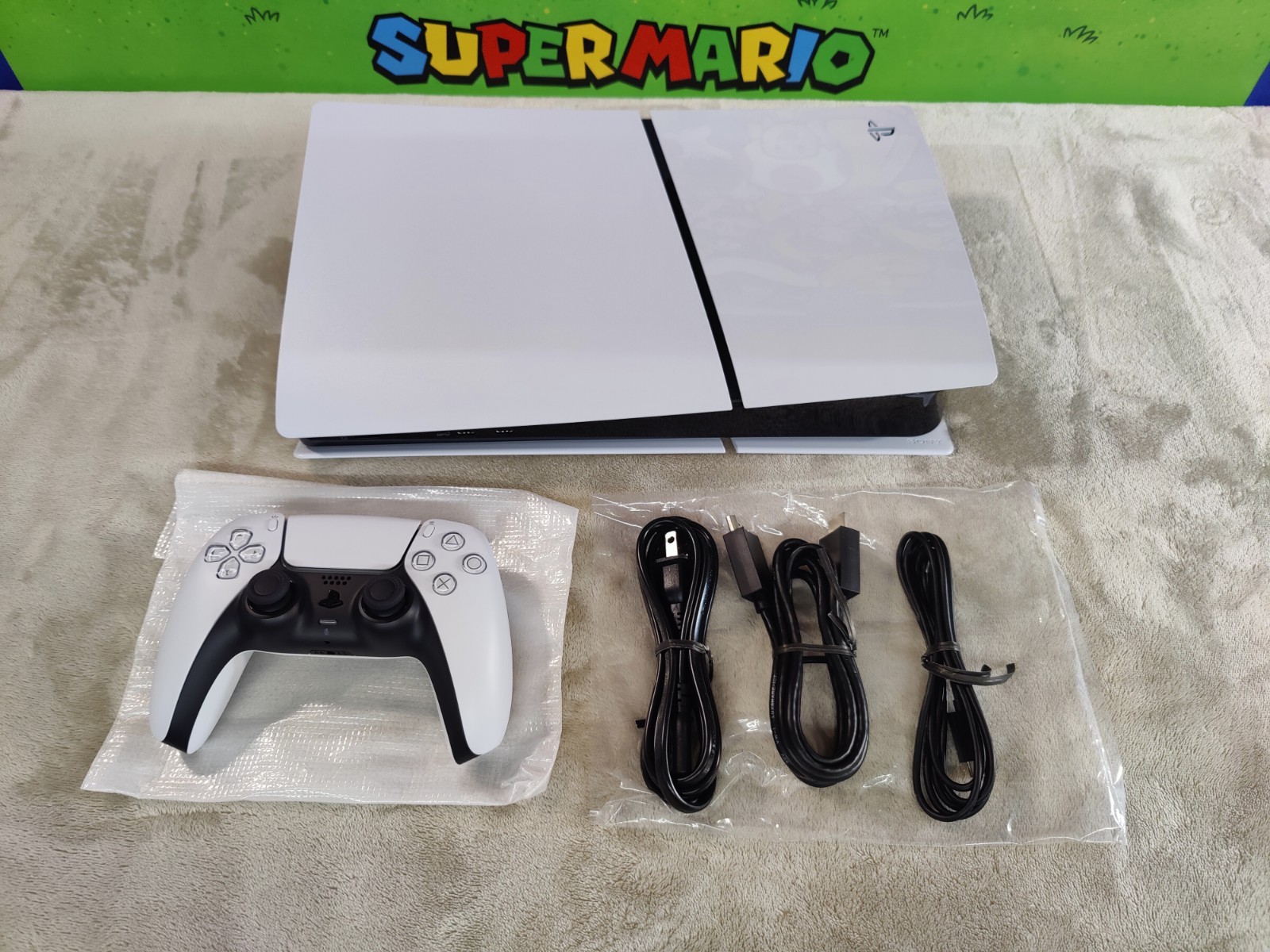 Sony PS5 Slim Digital Edition 1TB Video Game Console White CFI-2015 Playstation