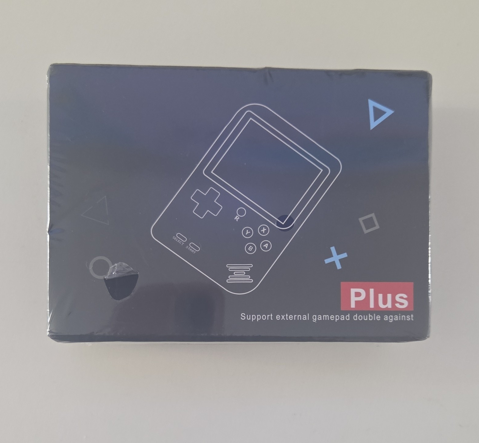 Plus Handheld Game System 3.0in Backlit Screen Rechargeable TV Out Black