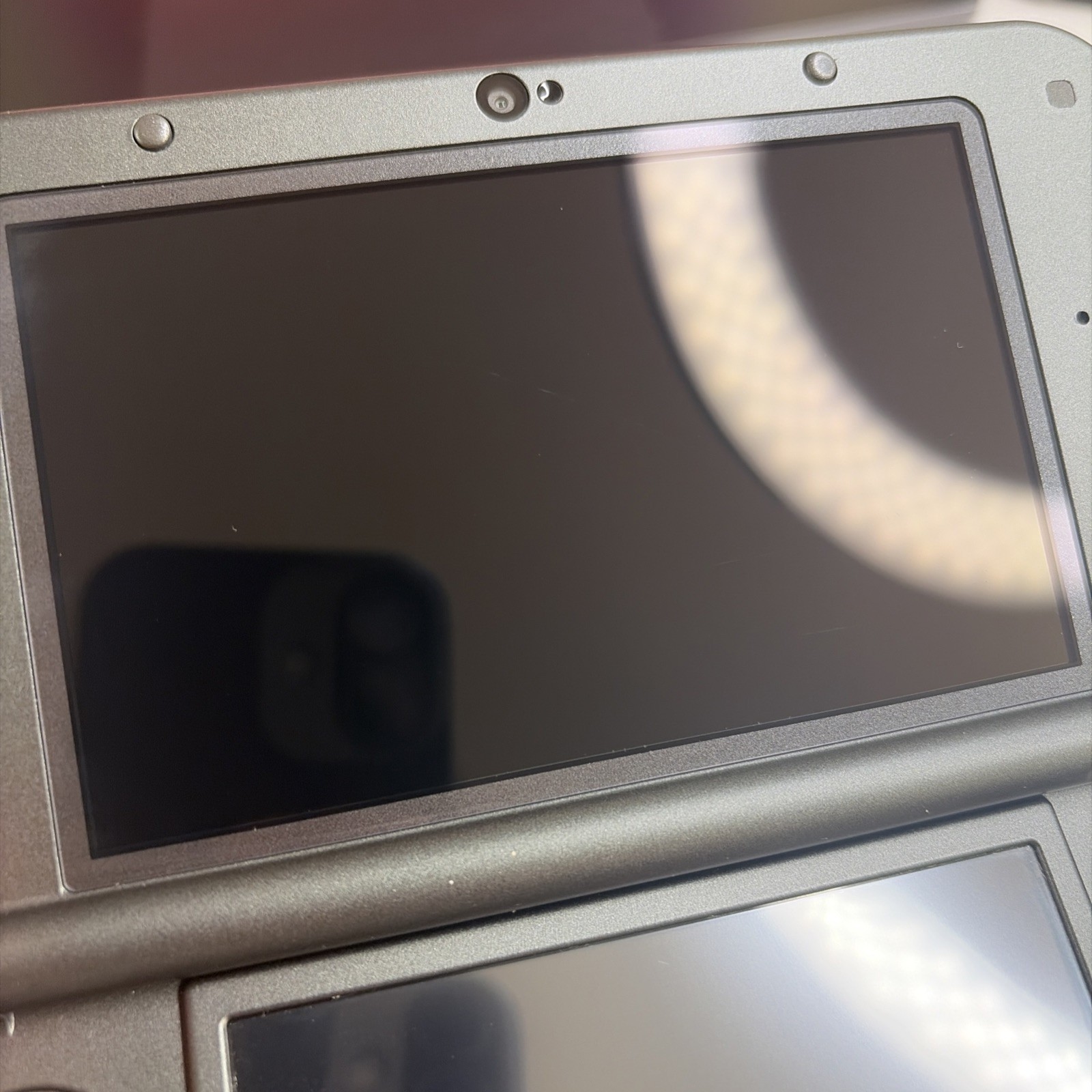 Clean! New Nintendo 3DS XL Gray Black Console Charger Stylus US Version
