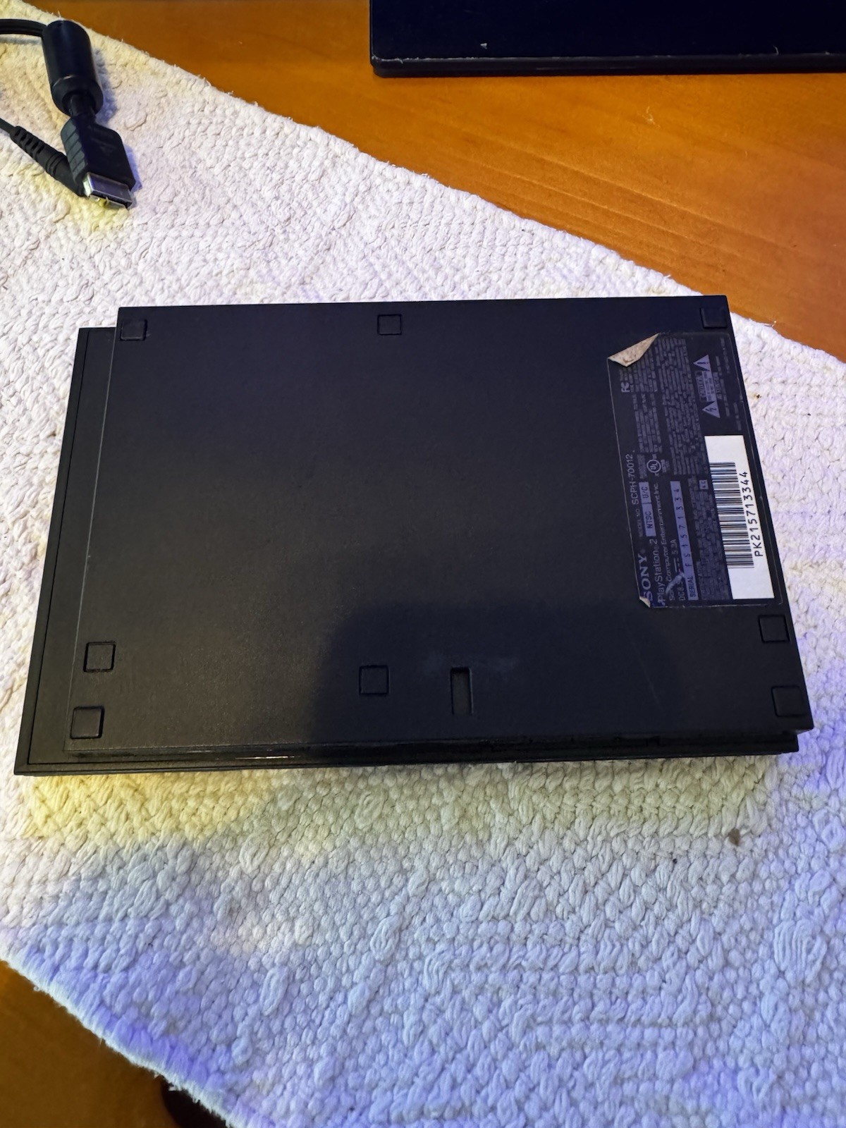 Sony PlayStation 2 Slim SCPH-70012 Black Console NTSC-U/C (US/Canada)
