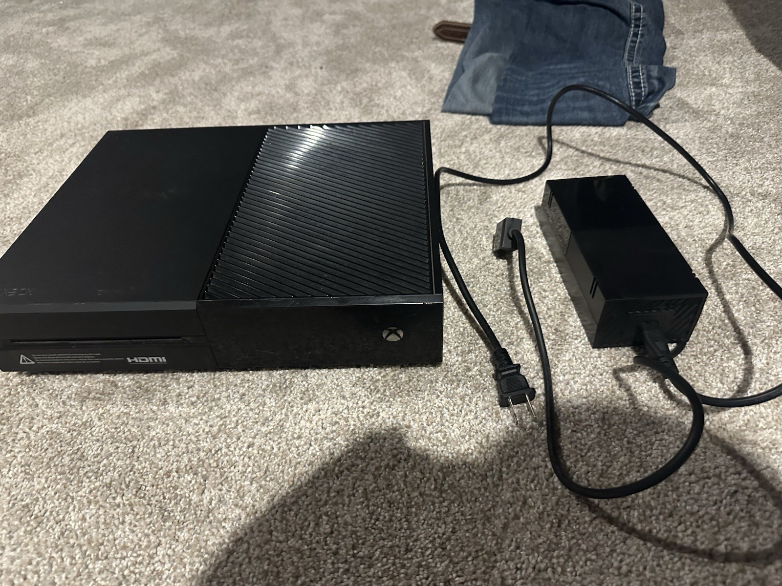 Microsoft Xbox One Black 500GB Console with Power Cord
