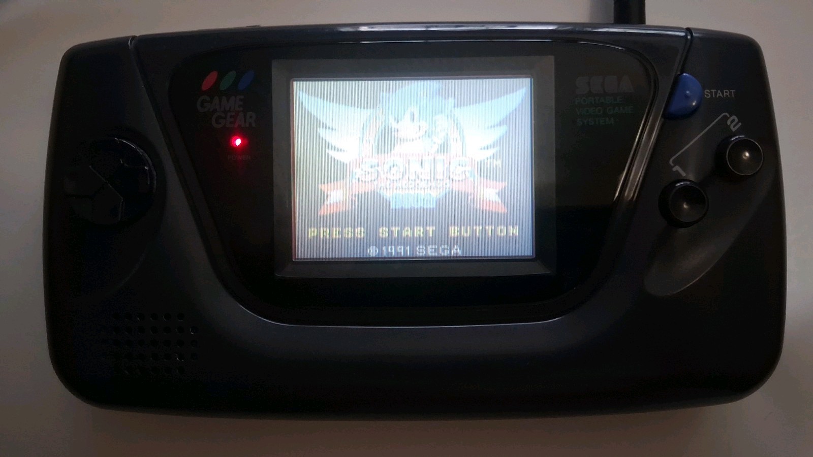 Sega Game Gear, New Glass, Tested, And Working. See Disc. Game&Cord not included