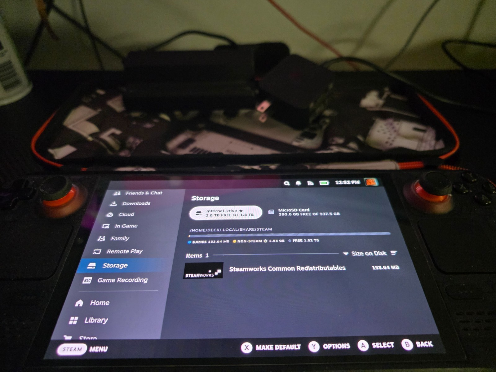 Valve Steam Deck OLED Limited Edition 2TB + 1TB MicroSD + Dock + Case