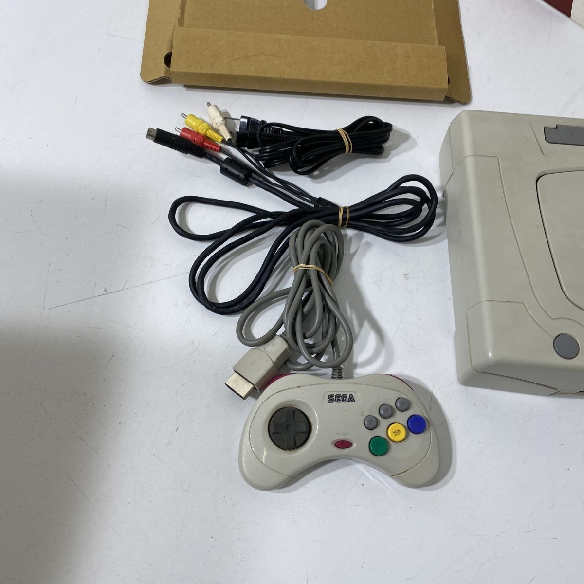 Sega Saturn HST-3220 console HST-0019 Boxed set NTSC-J Tested CIB